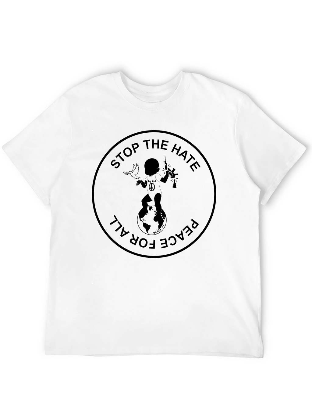 Stop Hate Peace All T-Shirt - Black