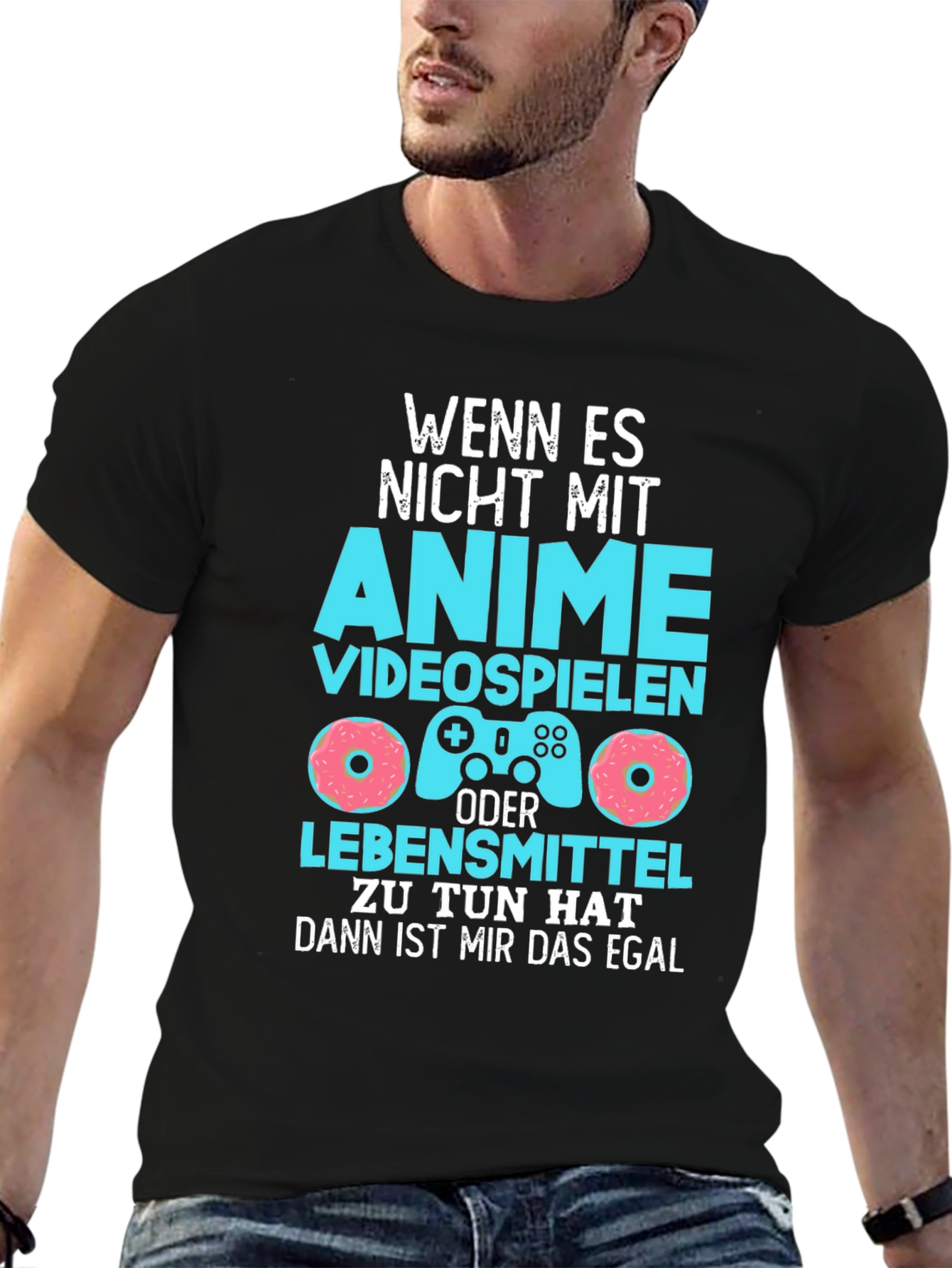 Anime Gaming & Food T-Shirt - Wenn Es Nicht Mit Graphic Tee