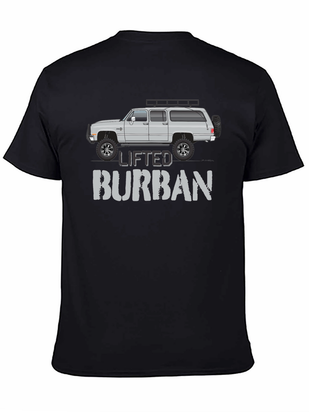 Lifted Suburban Graphic Tee - Black