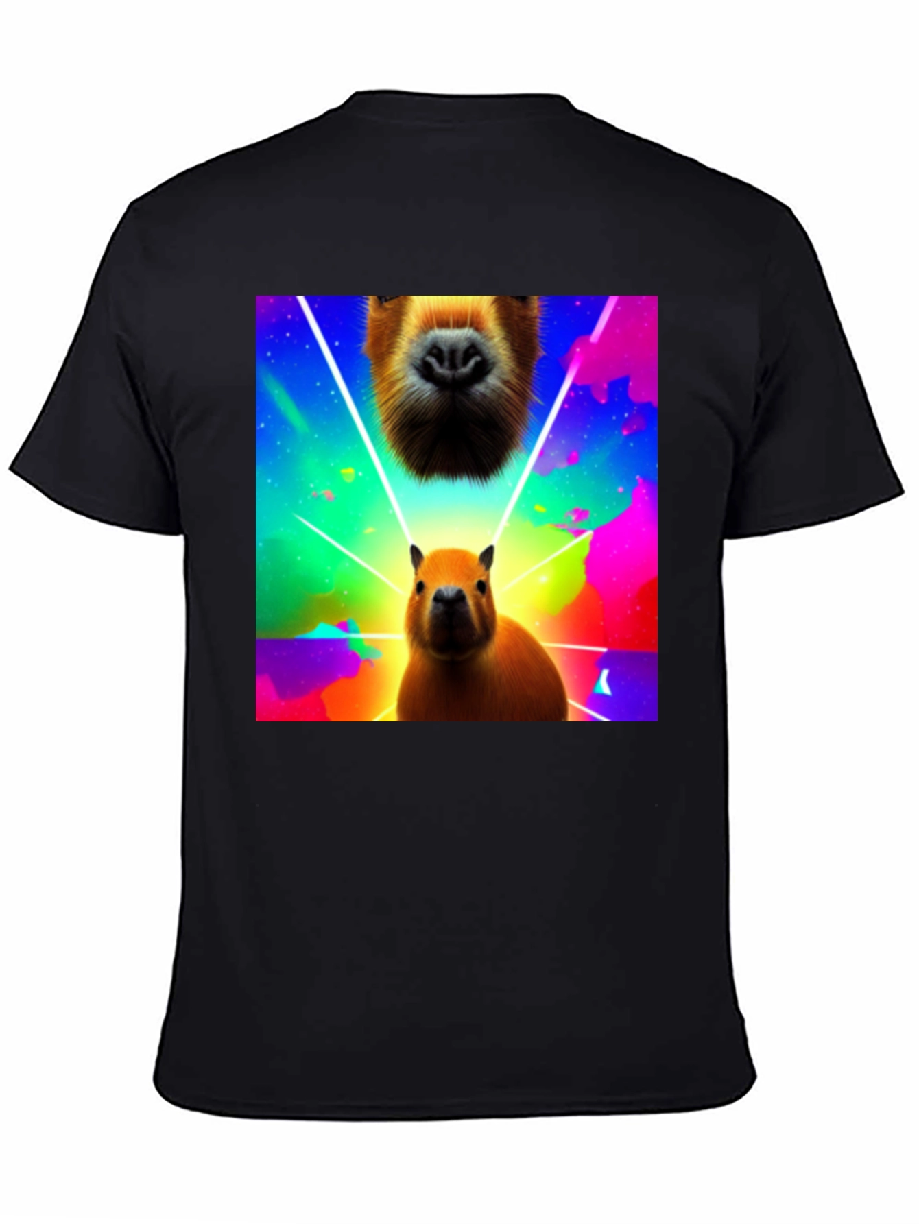 Capybara T-Shirt - Colorful Graphic Tee