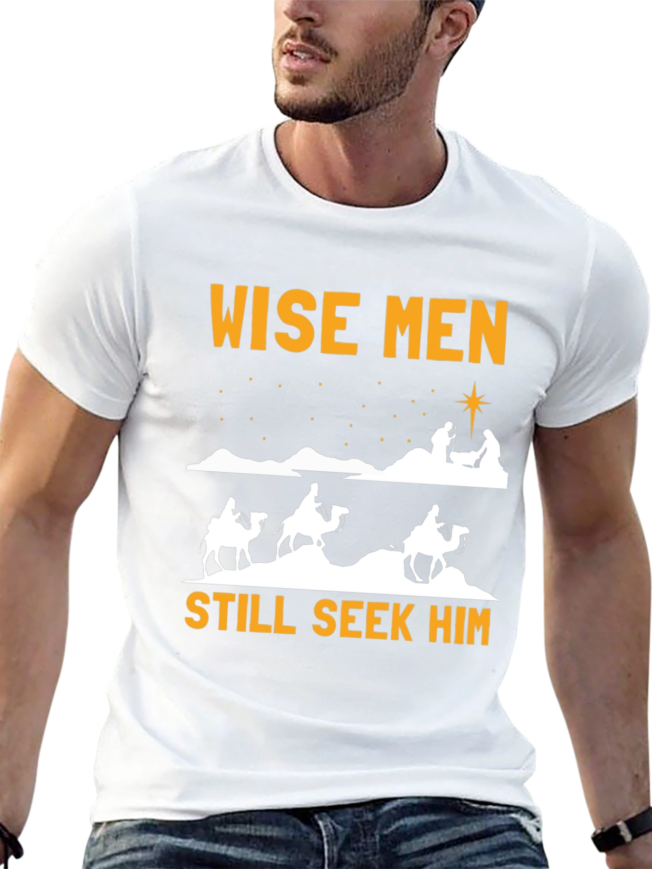 Wise Men Still Seek Him Christmas T-Shirt