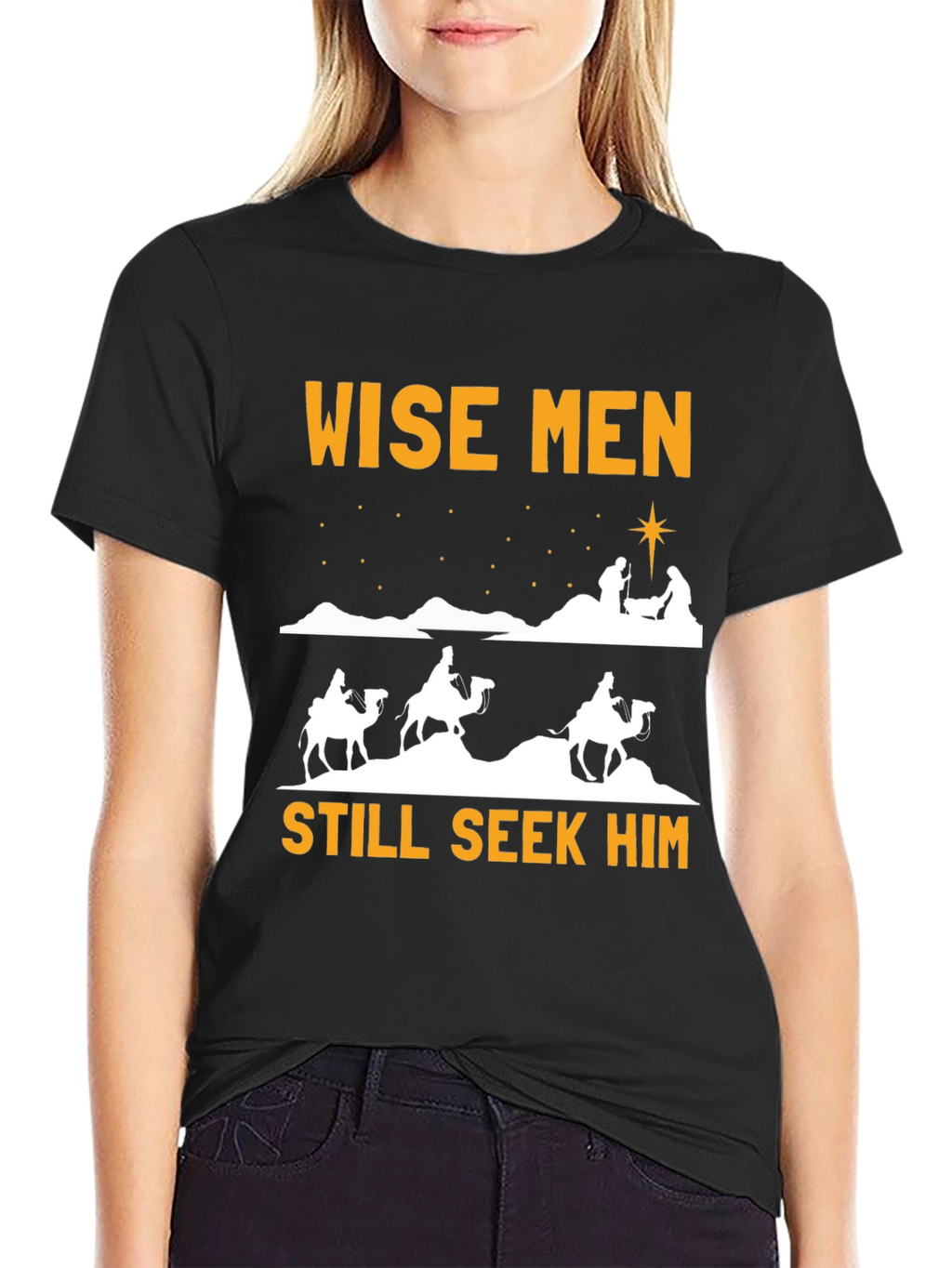 Wise Men Still Seek Him Christmas T-Shirt