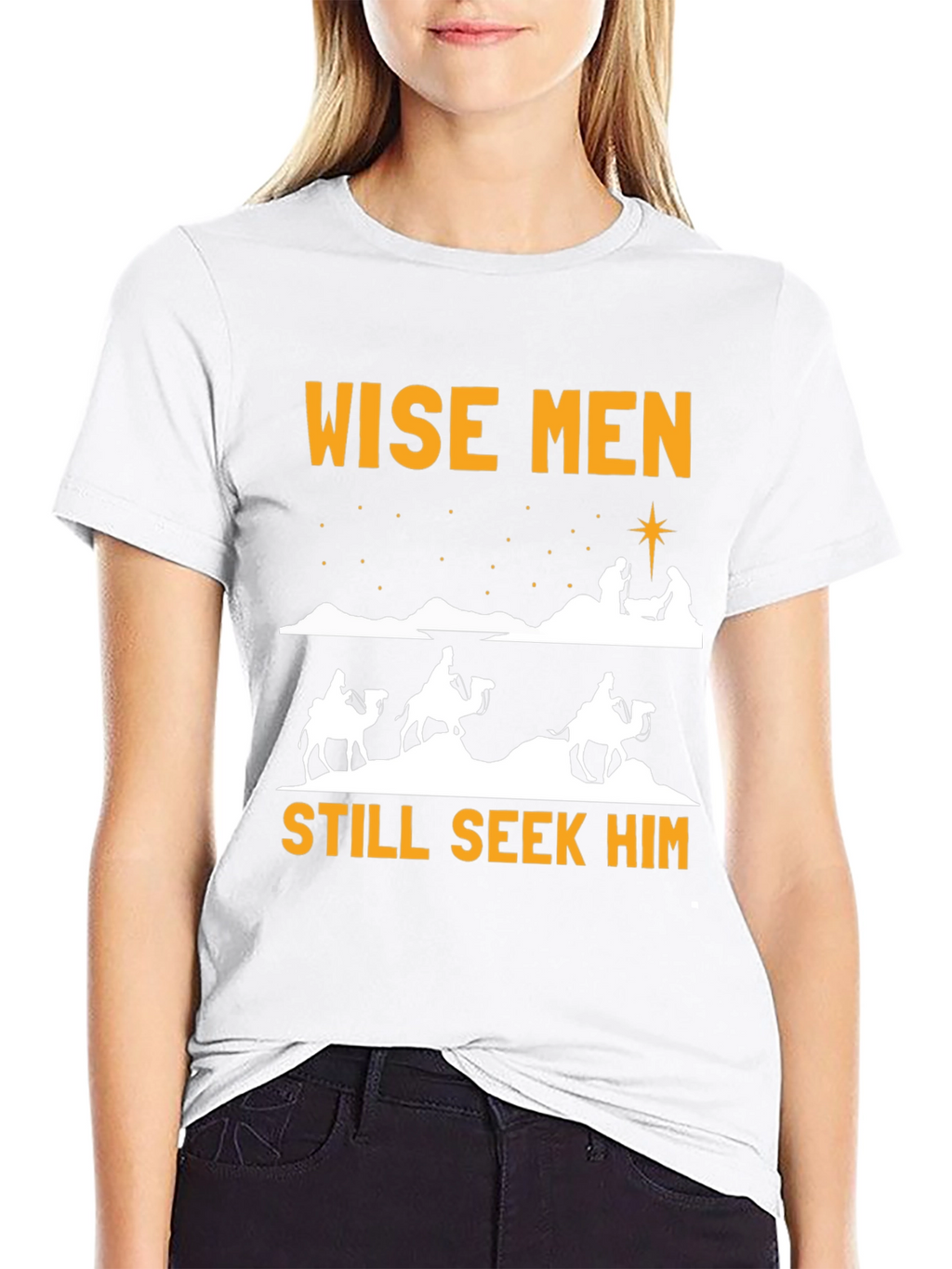 Wise Men Still Seek Him Christmas T-Shirt