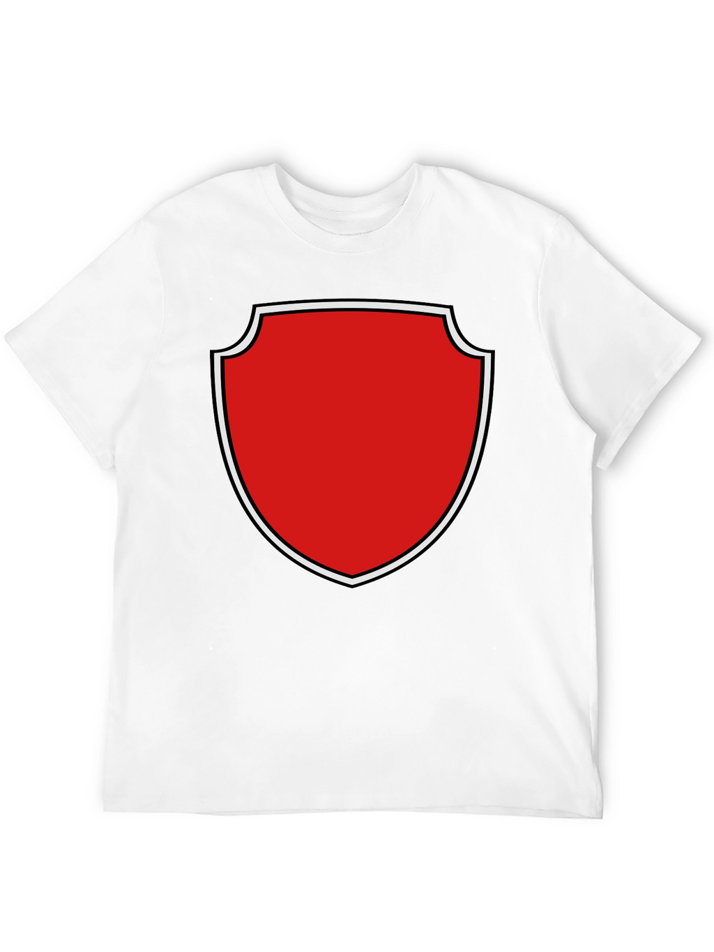 Shield Graphic Tee - Bold & Stylish Black T-Shirt