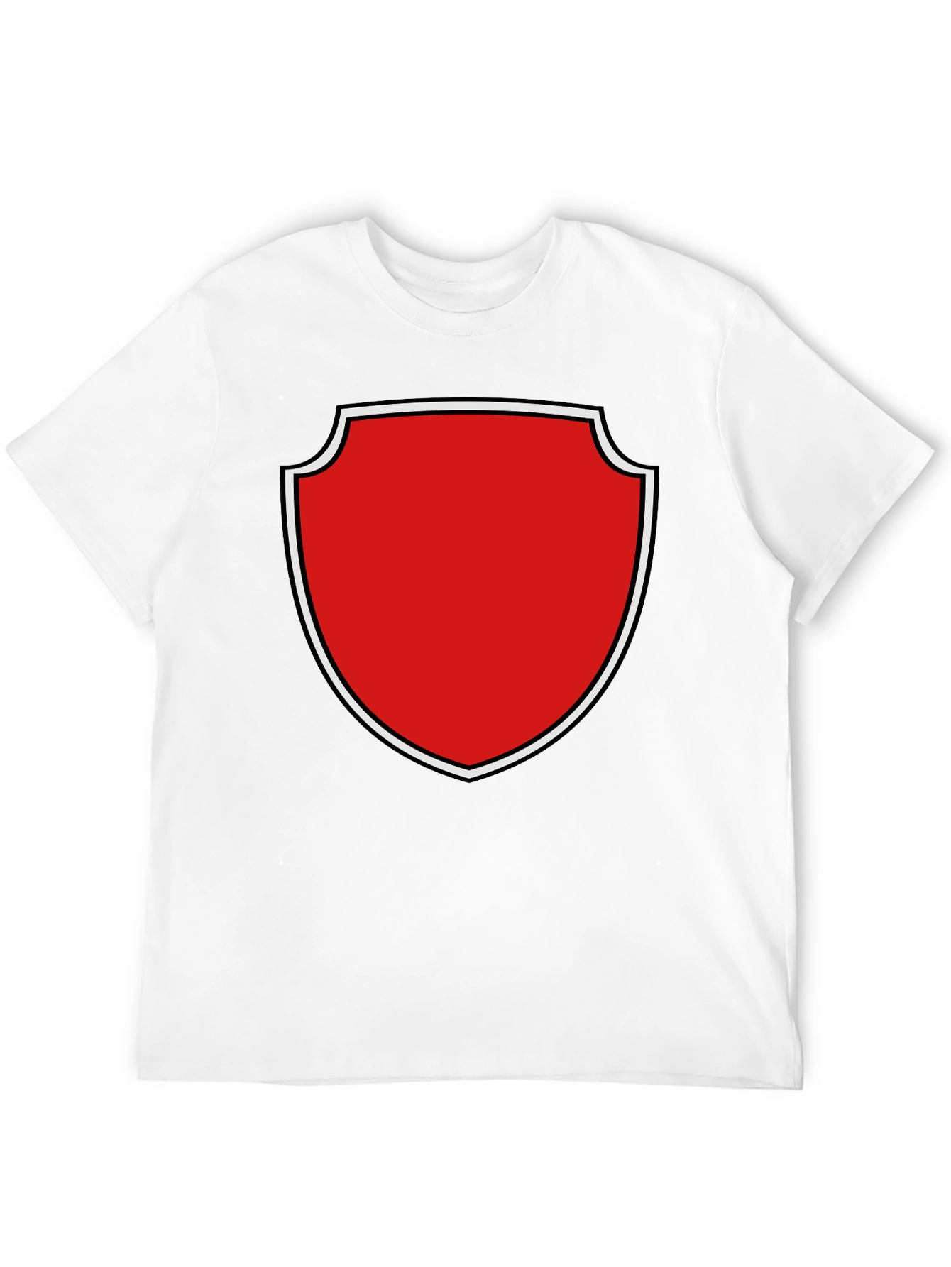 Shield Graphic Tee - Bold & Stylish Black T-Shirt