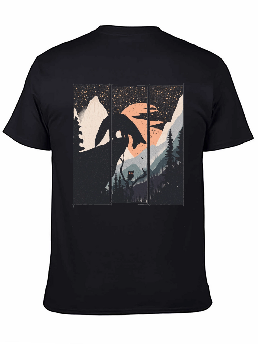 Nature Fox Graphic Tee - Unique Design