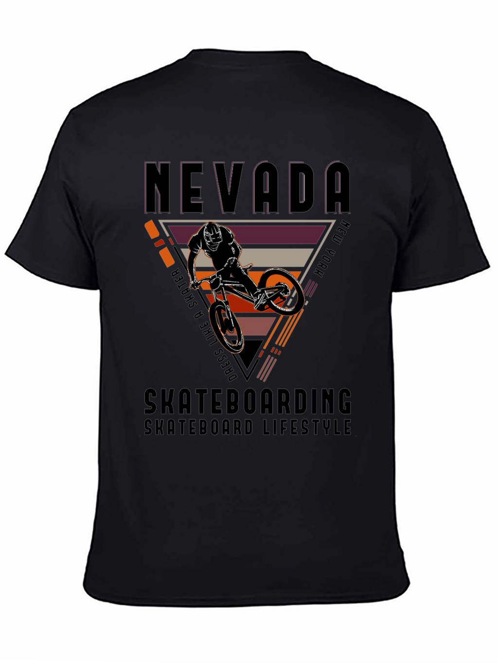 Nevada Skateboarding Graphic T-Shirt