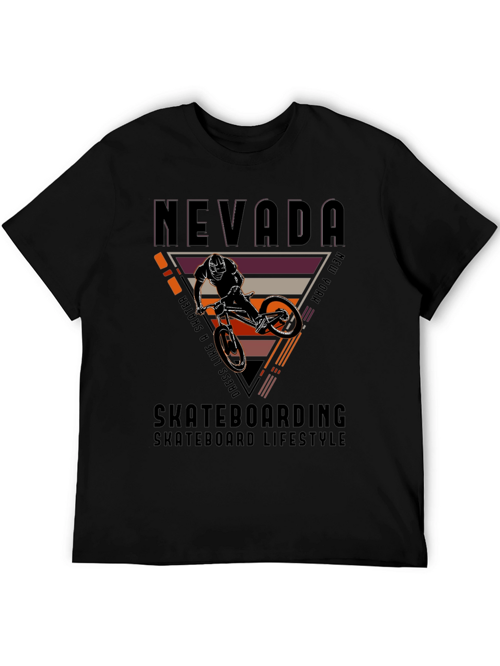 Nevada Skateboarding Graphic T-Shirt