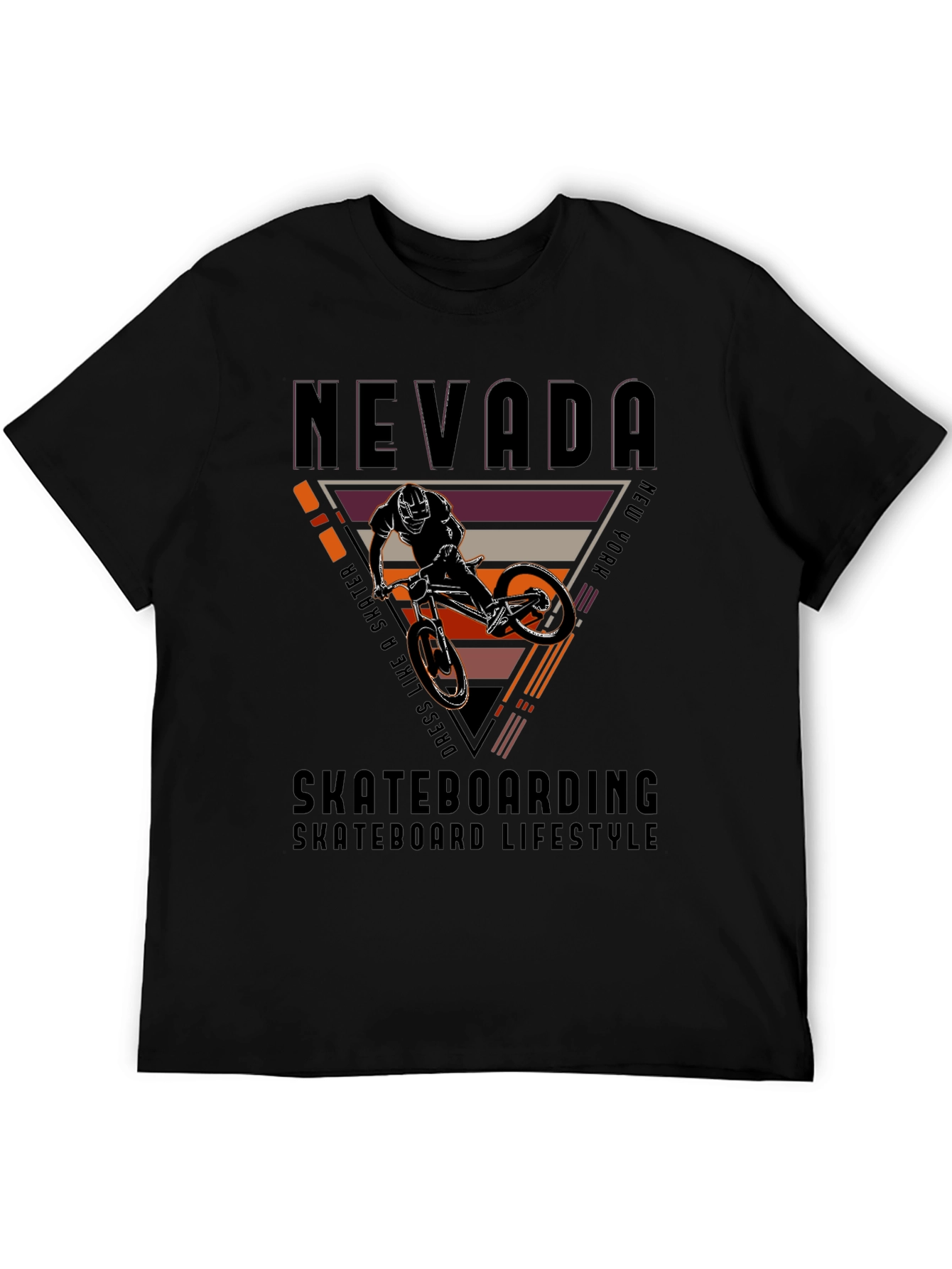 Nevada Skateboarding Graphic T-Shirt