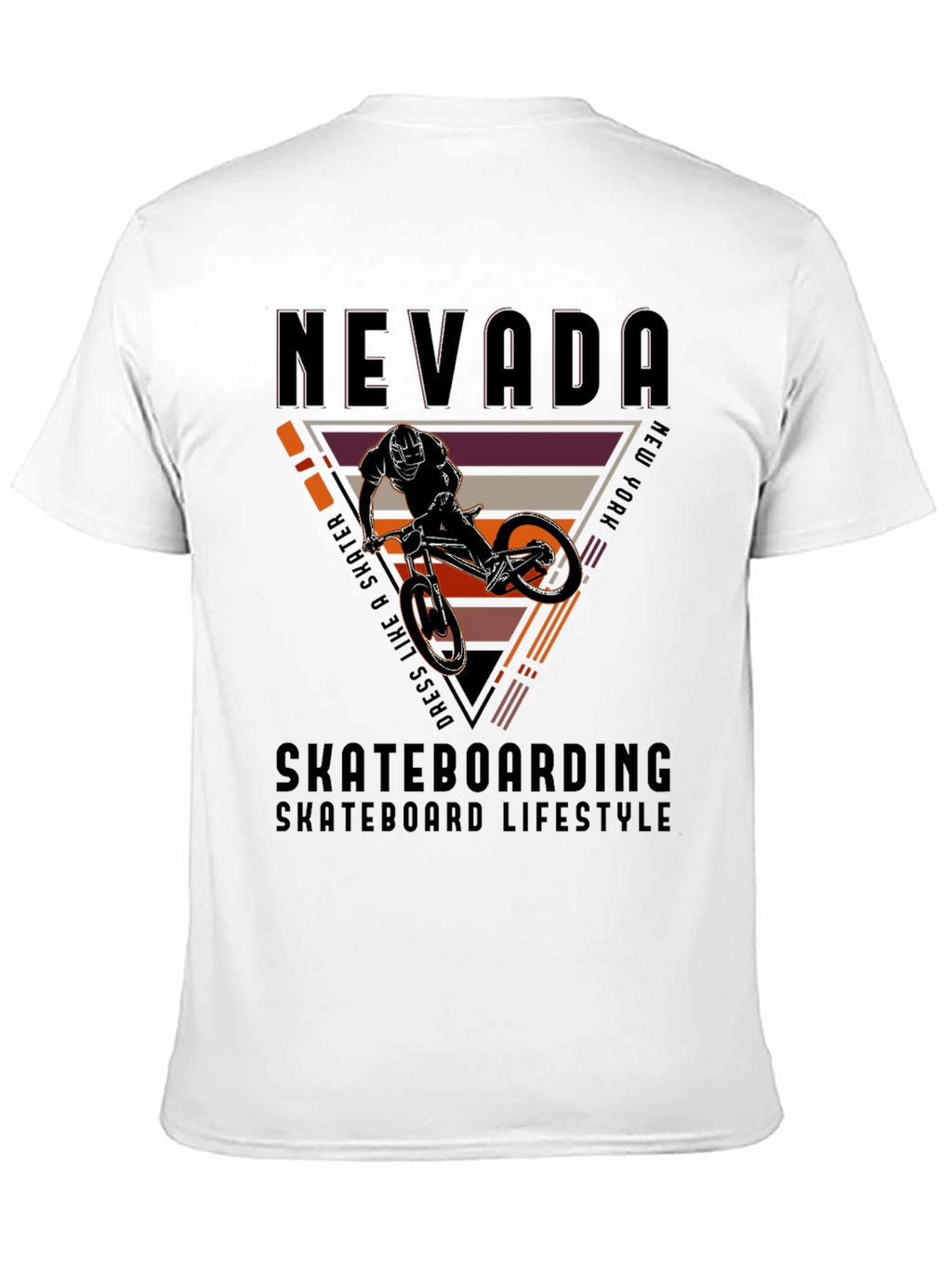 Nevada Skateboarding Graphic T-Shirt