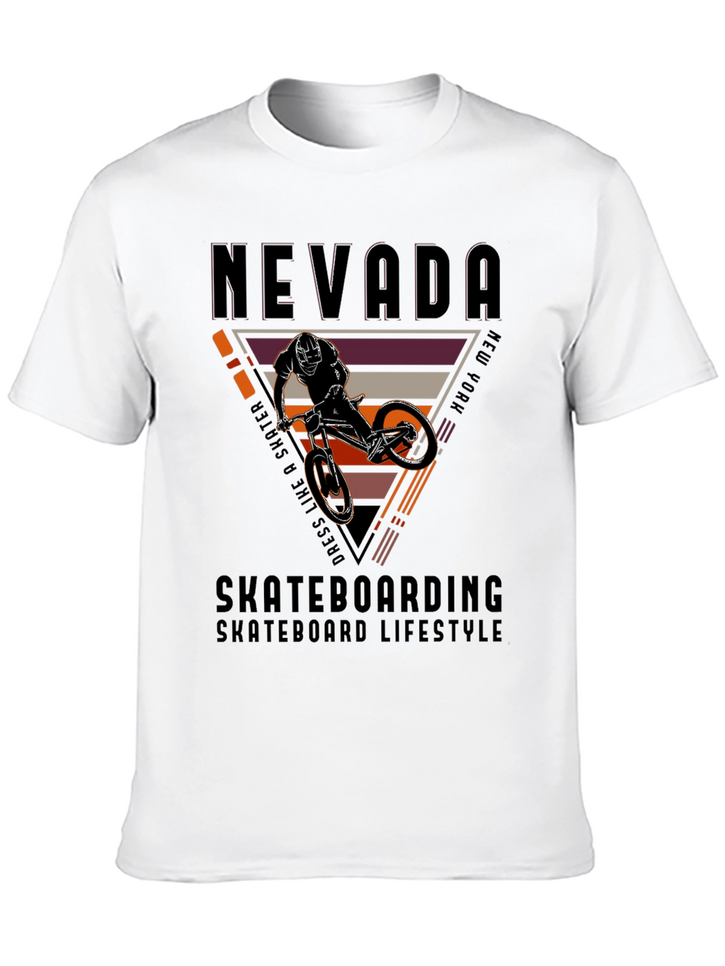 Nevada Skateboarding Graphic T-Shirt