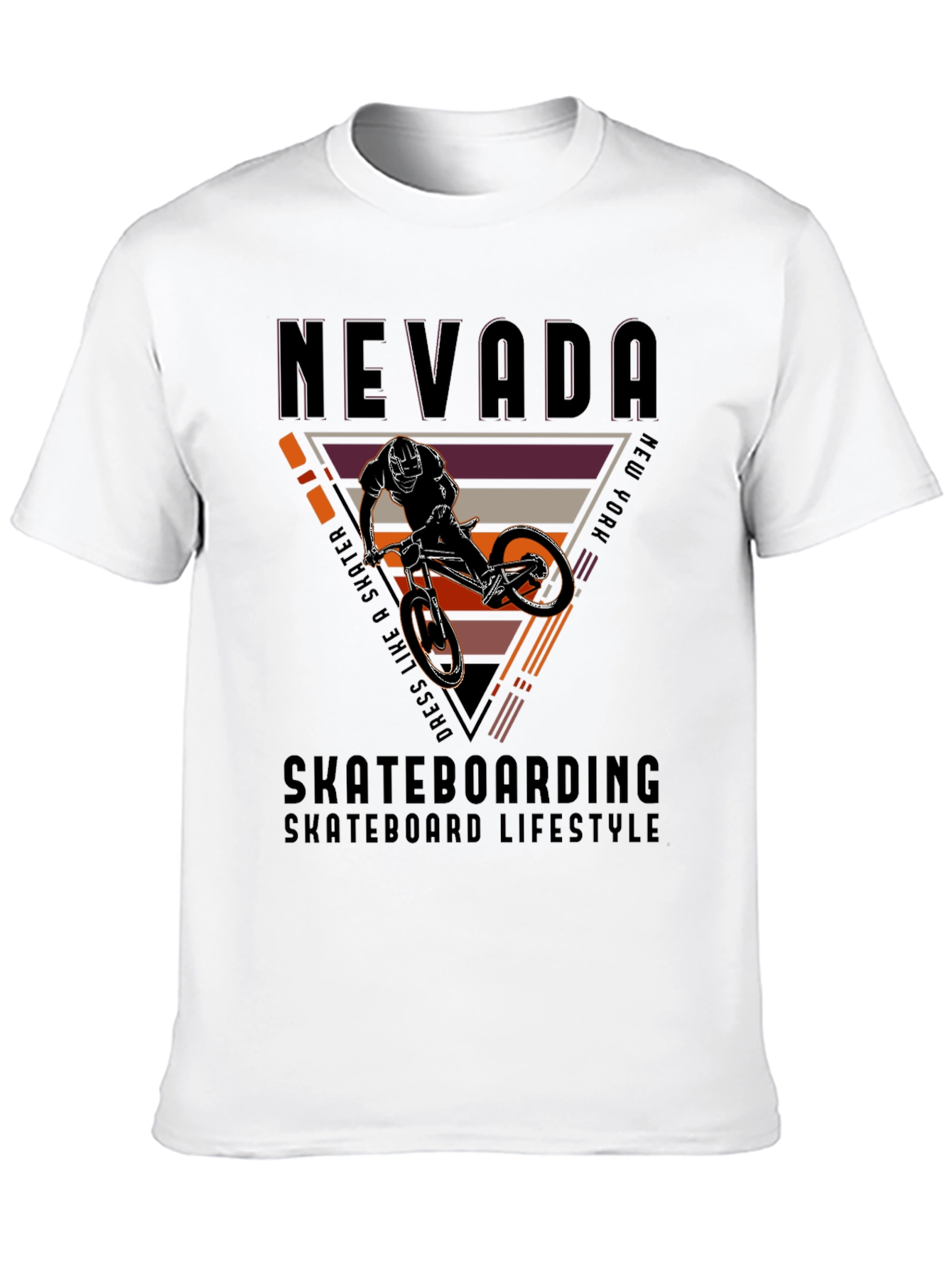 Nevada Skateboarding Graphic T-Shirt