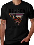 Nevada Skateboarding Graphic T-Shirt