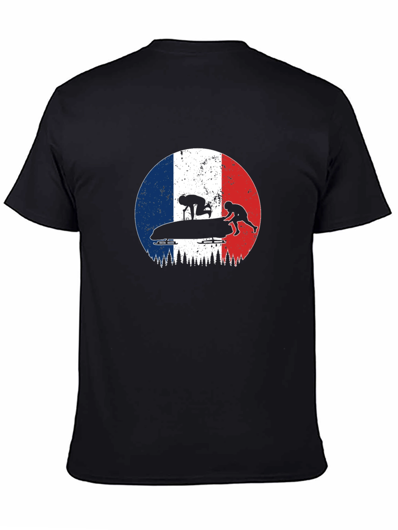 French Bobsled Team Graphic T-Shirt
