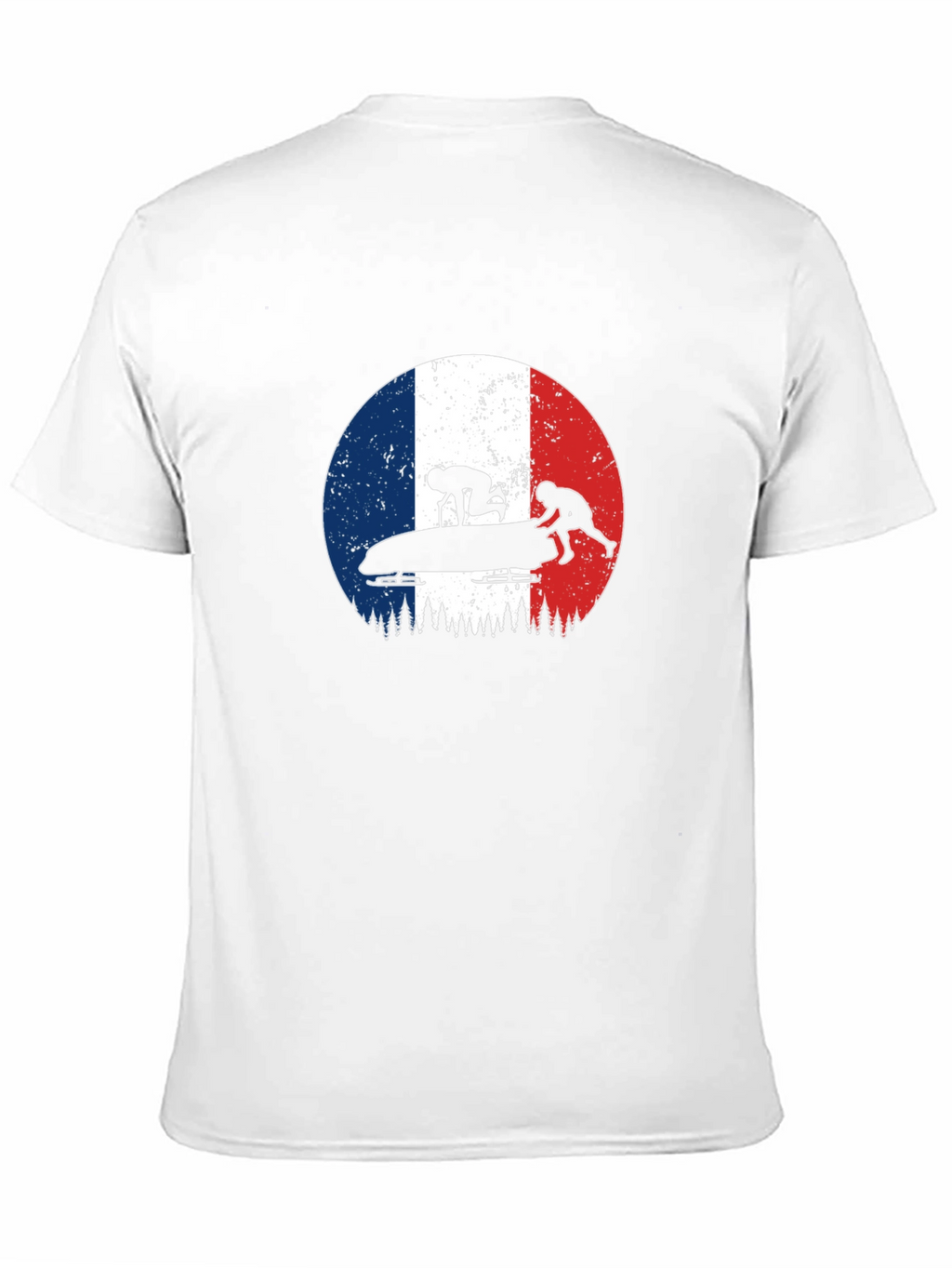 French Bobsled Team Graphic T-Shirt