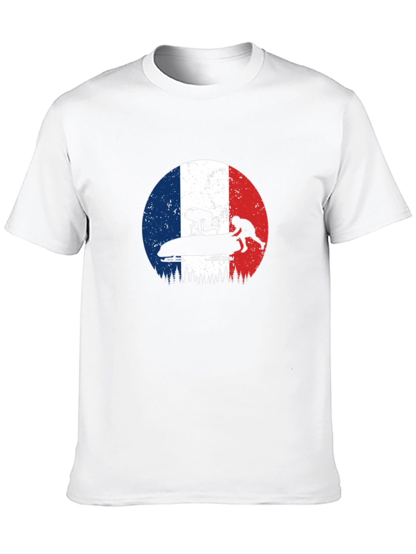 French Bobsled Team Graphic T-Shirt