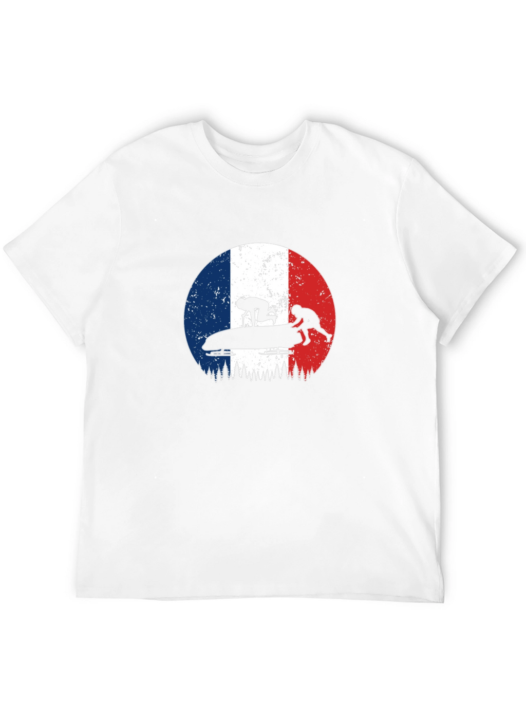 French Bobsled Team Graphic T-Shirt