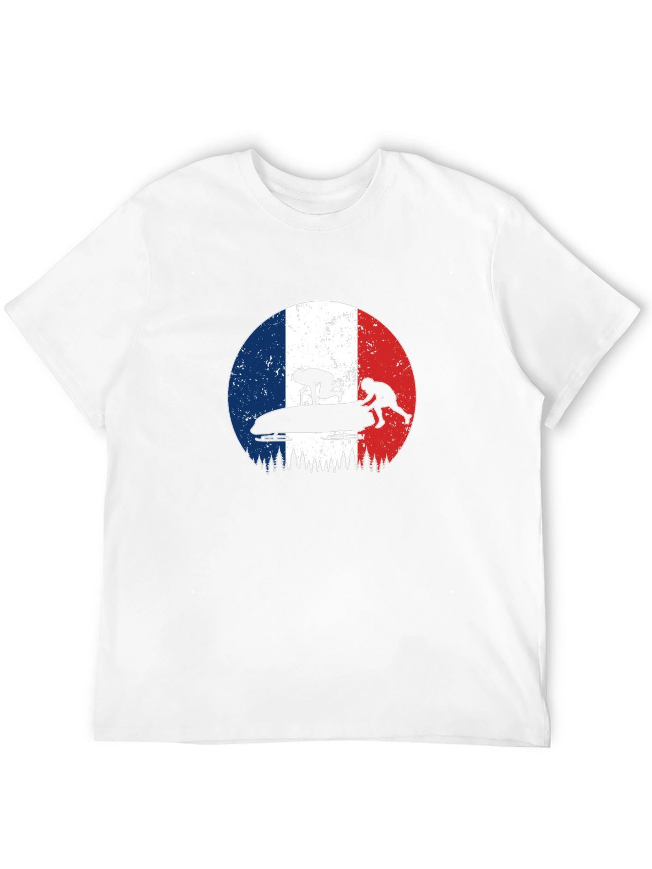 French Bobsled Team Graphic T-Shirt