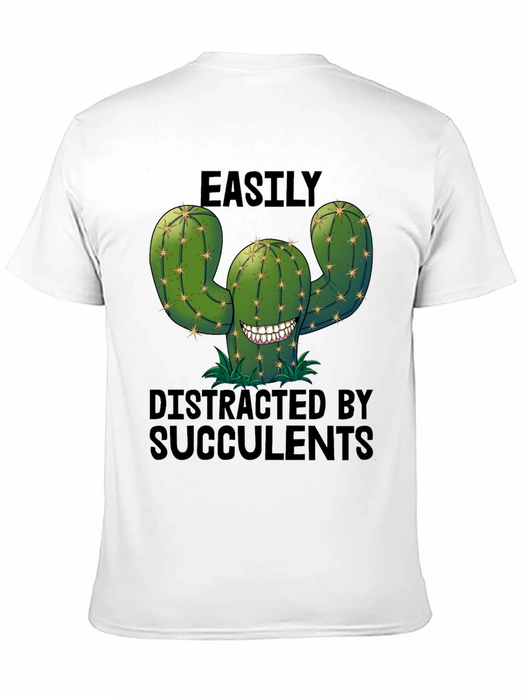 Easily Distracted by Succulents Graphic Tee