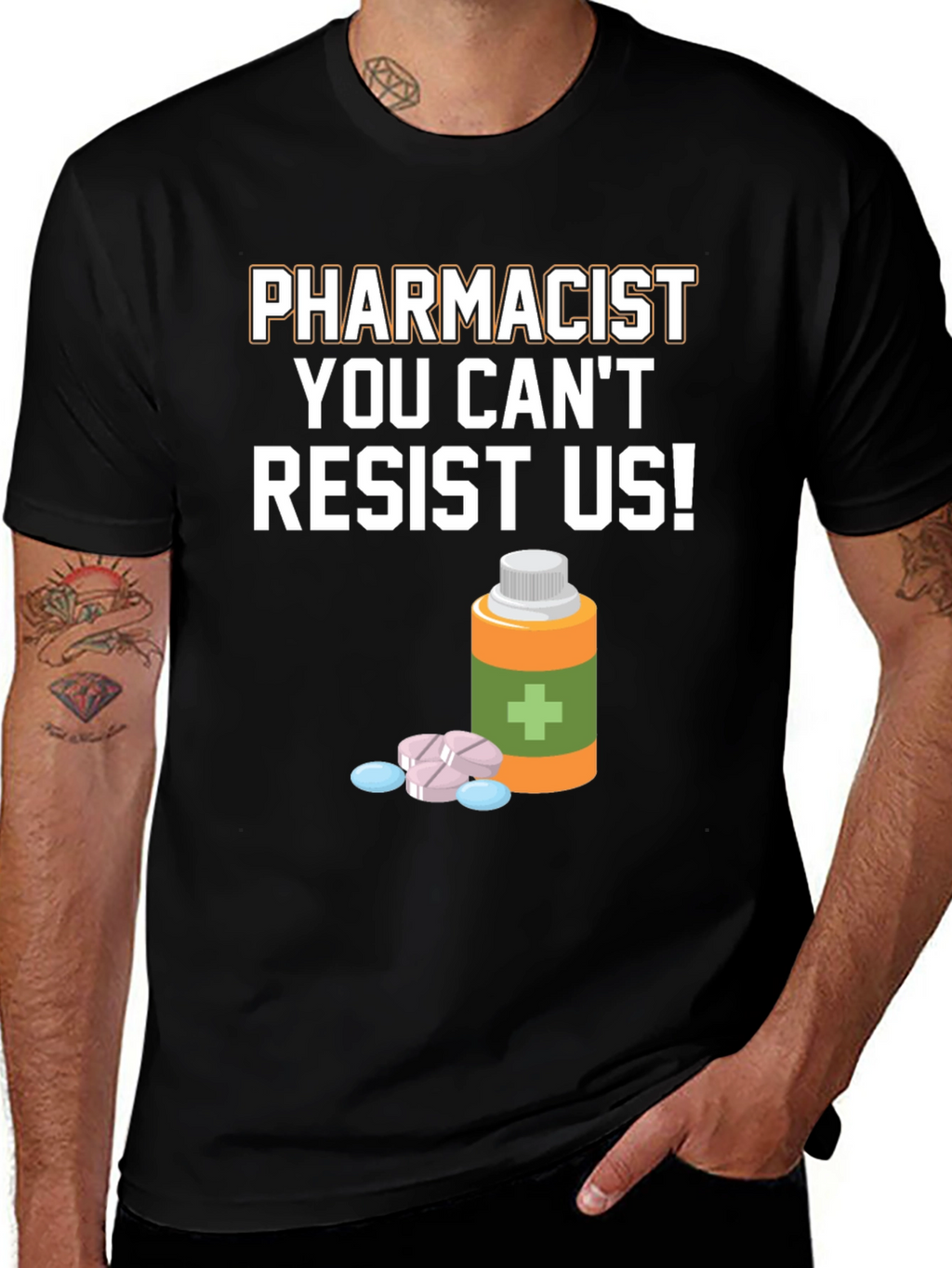 Pharmacist Resist T-Shirt - Funny Doctor Gift