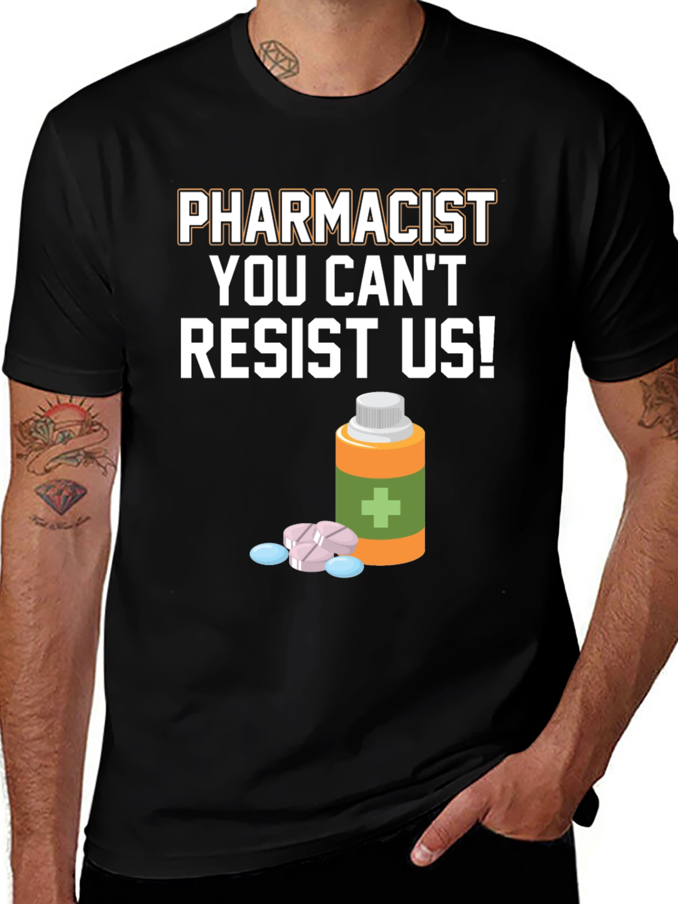 Pharmacist Resist T-Shirt - Funny Doctor Gift