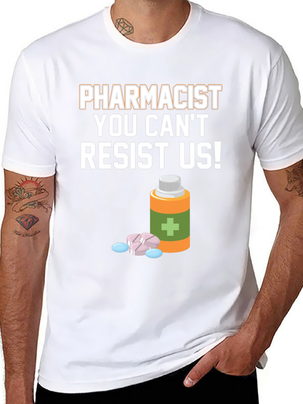 Pharmacist Resist T-Shirt - Funny Doctor Gift