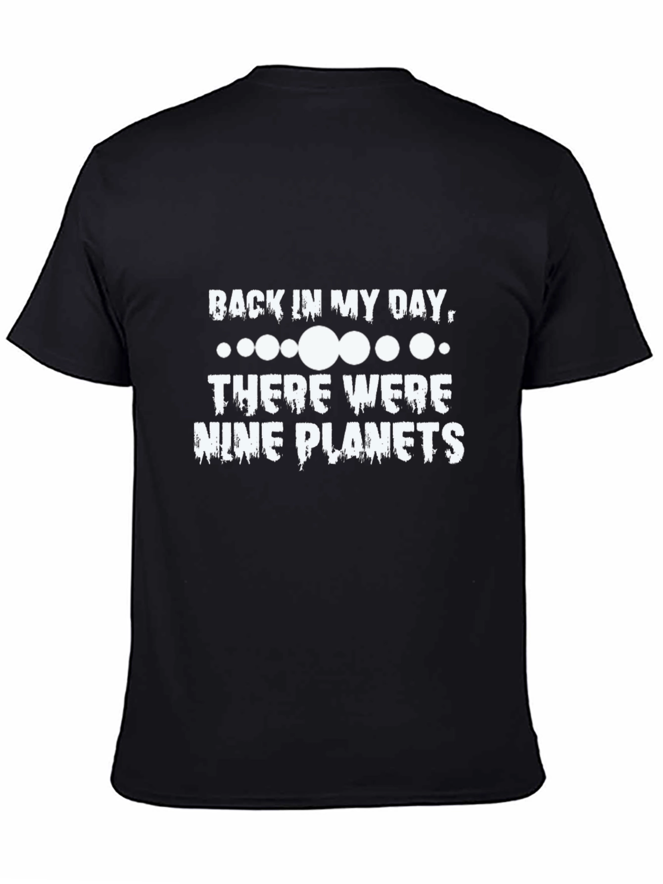 Nine Planets T-Shirt - Retro Space Design
