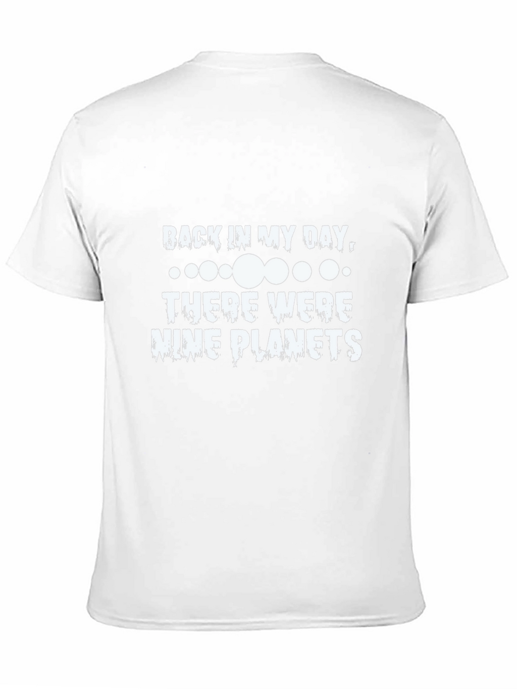 Nine Planets T-Shirt - Retro Space Design