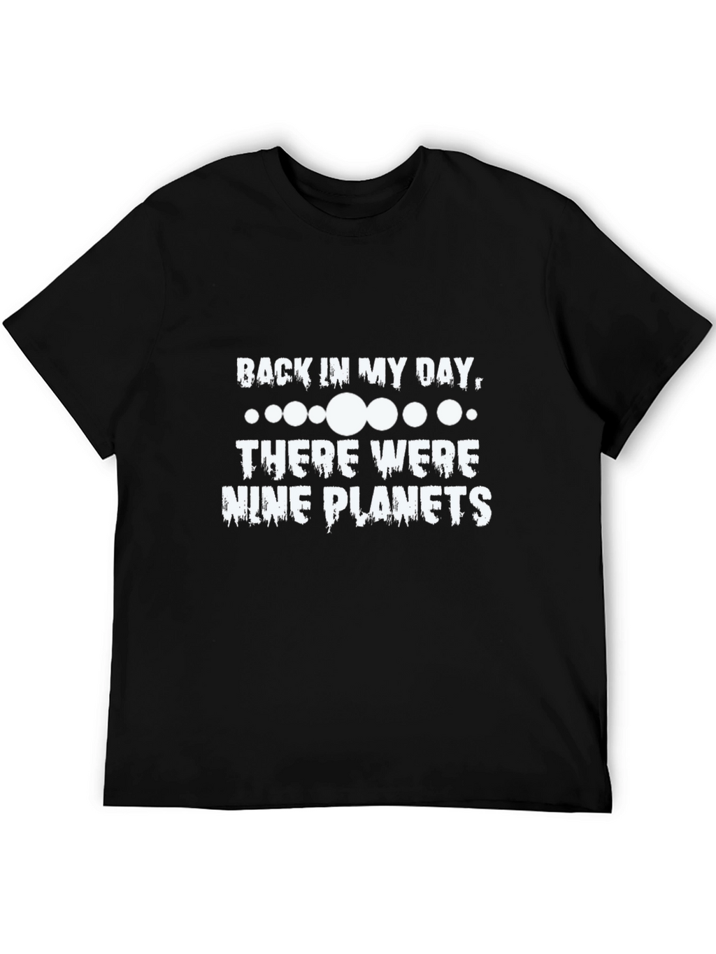 Nine Planets T-Shirt - Retro Space Design