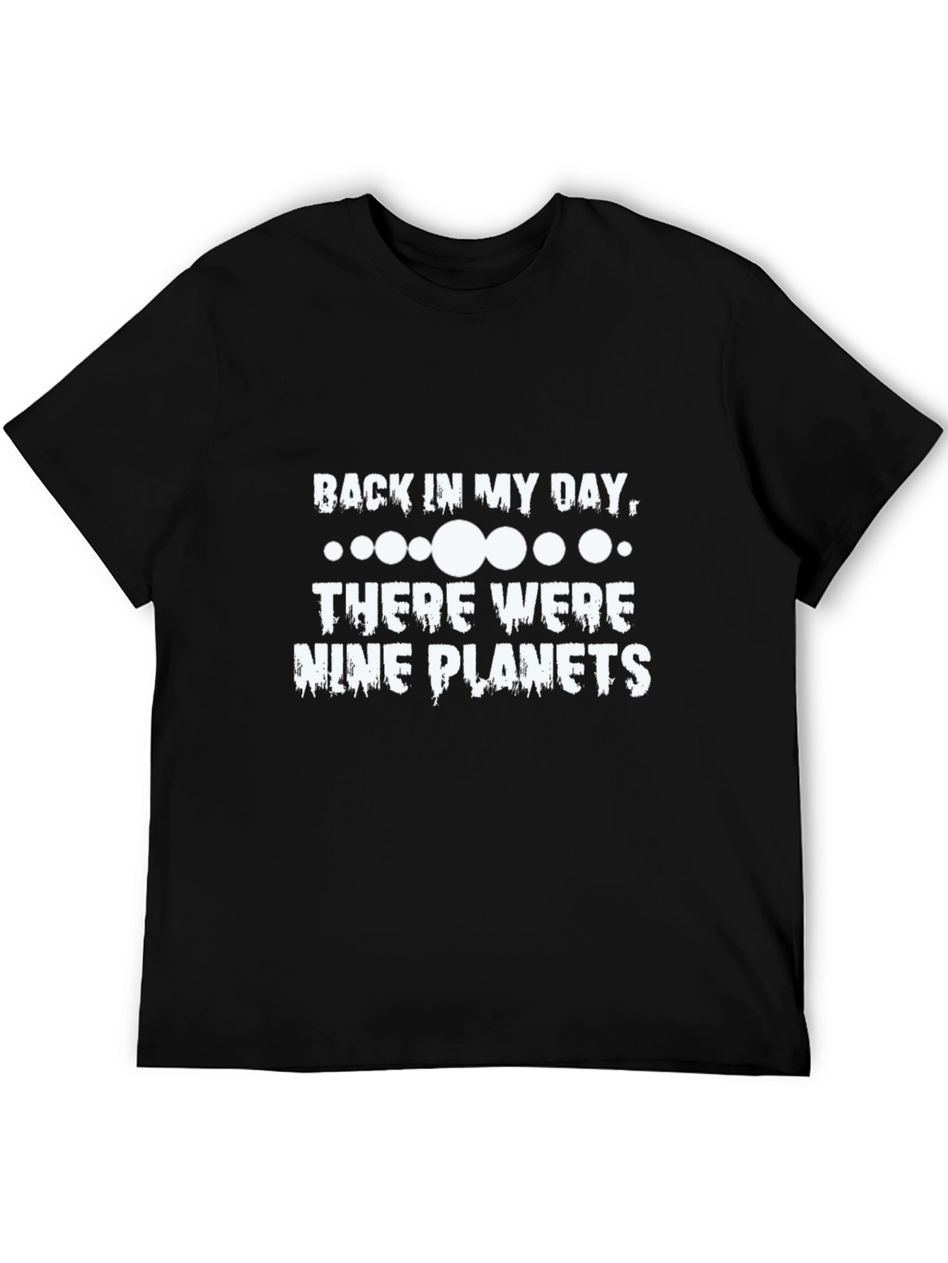 Nine Planets T-Shirt - Retro Space Design