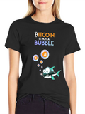 Bitcoin Bubble T-Shirt - Crypto Investor Tee