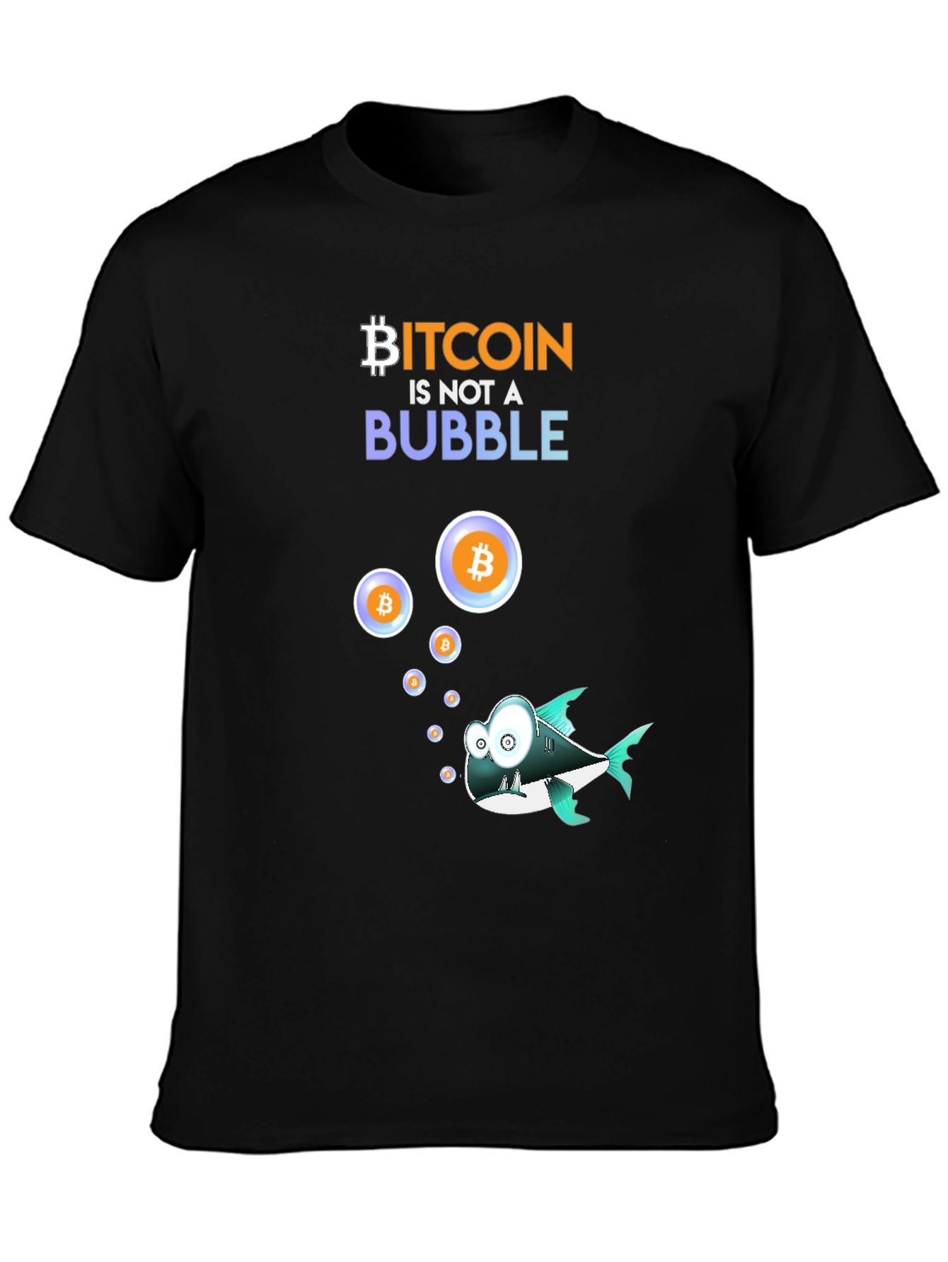 Bitcoin Bubble T-Shirt - Crypto Investor Tee