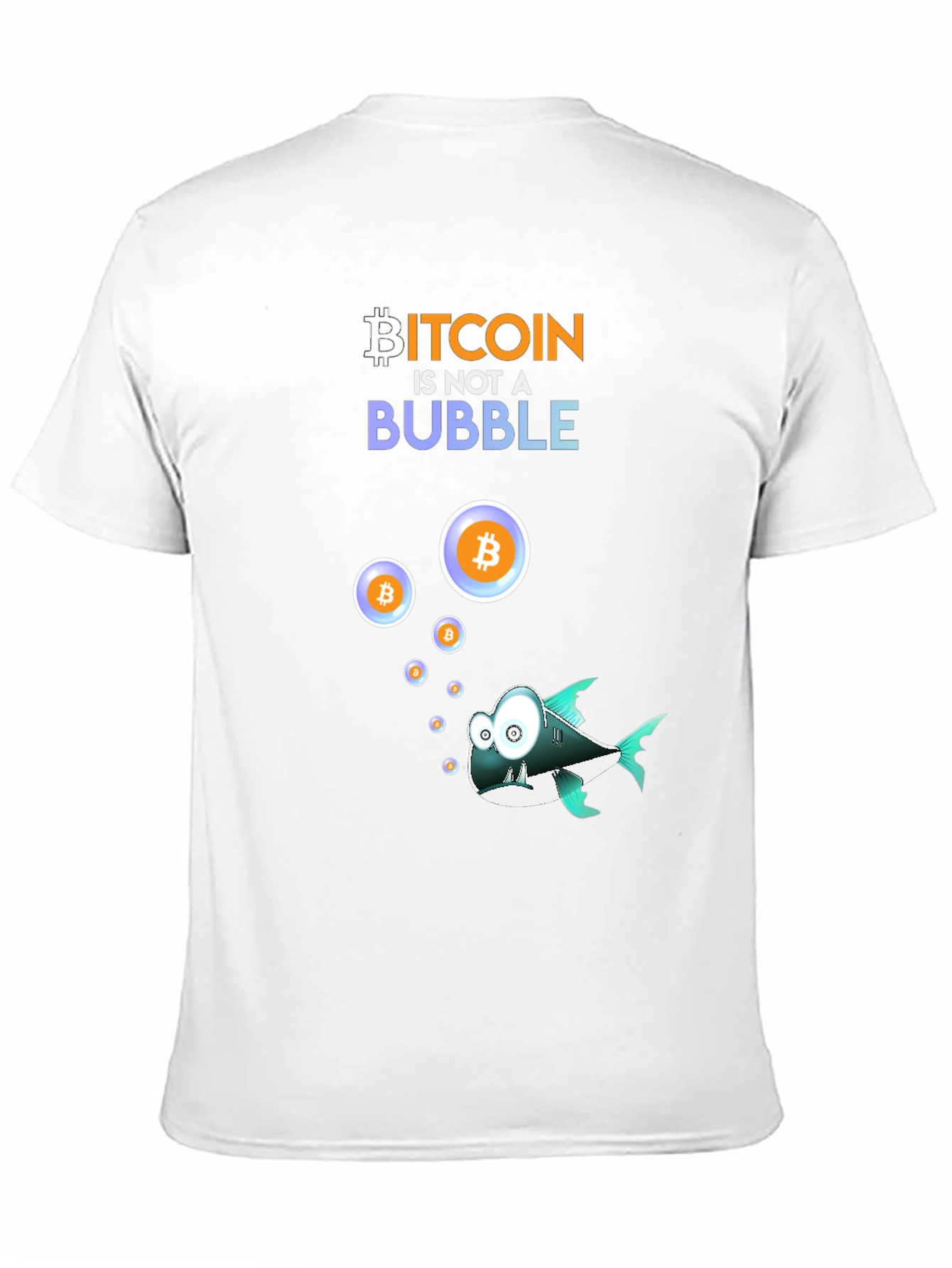 Bitcoin Bubble T-Shirt - Crypto Investor Tee