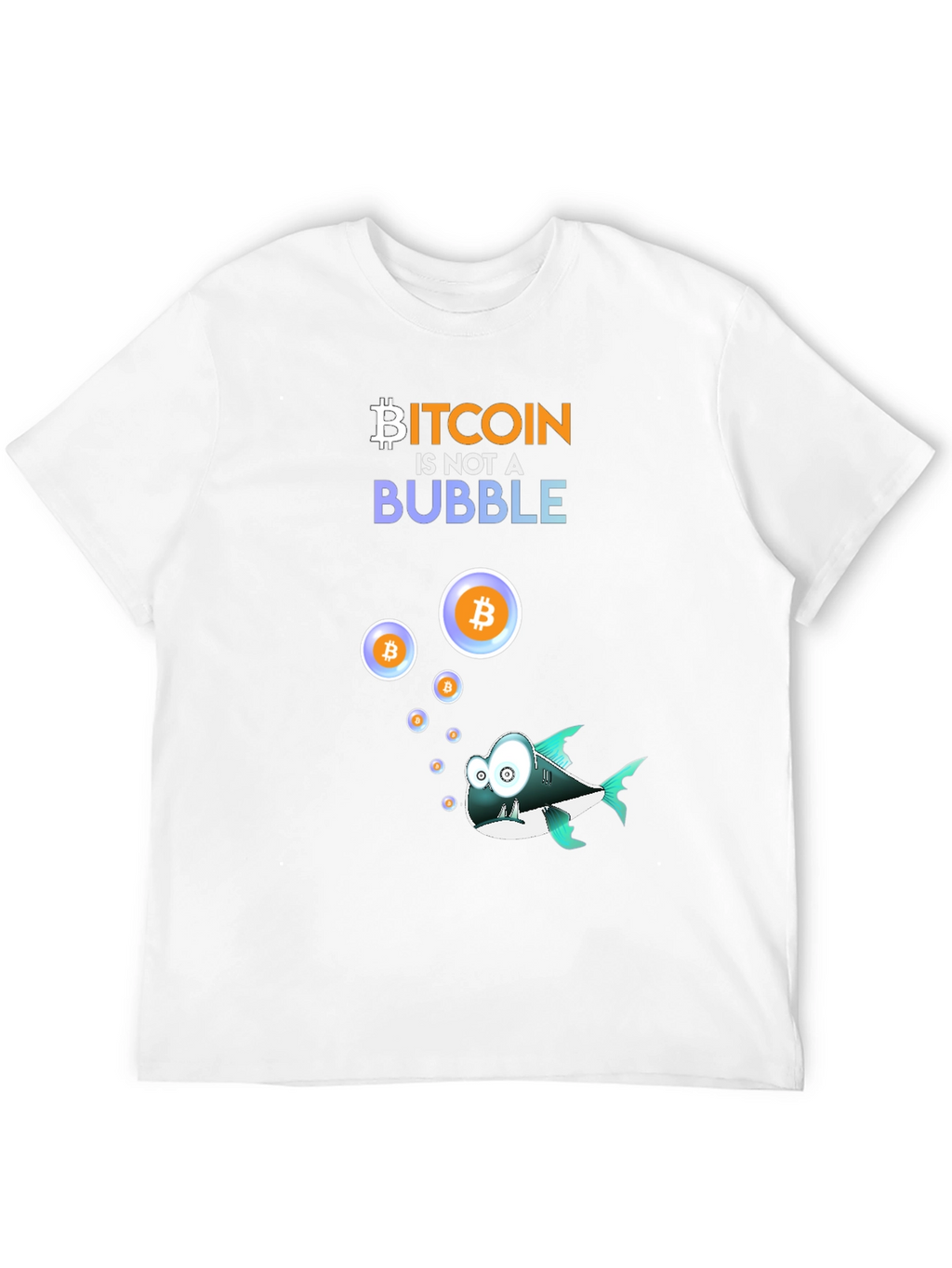 Bitcoin Bubble T-Shirt - Crypto Investor Tee