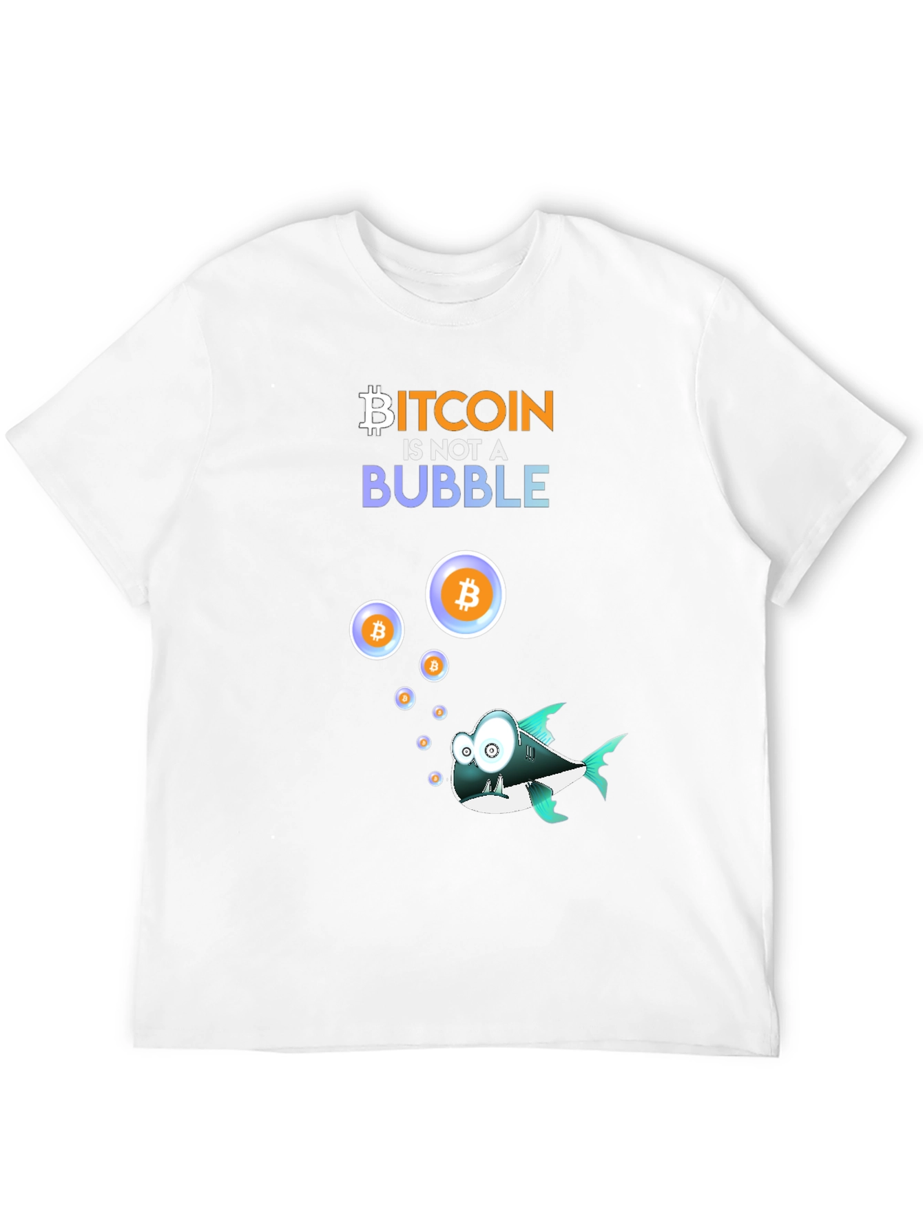 Bitcoin Bubble T-Shirt - Crypto Investor Tee