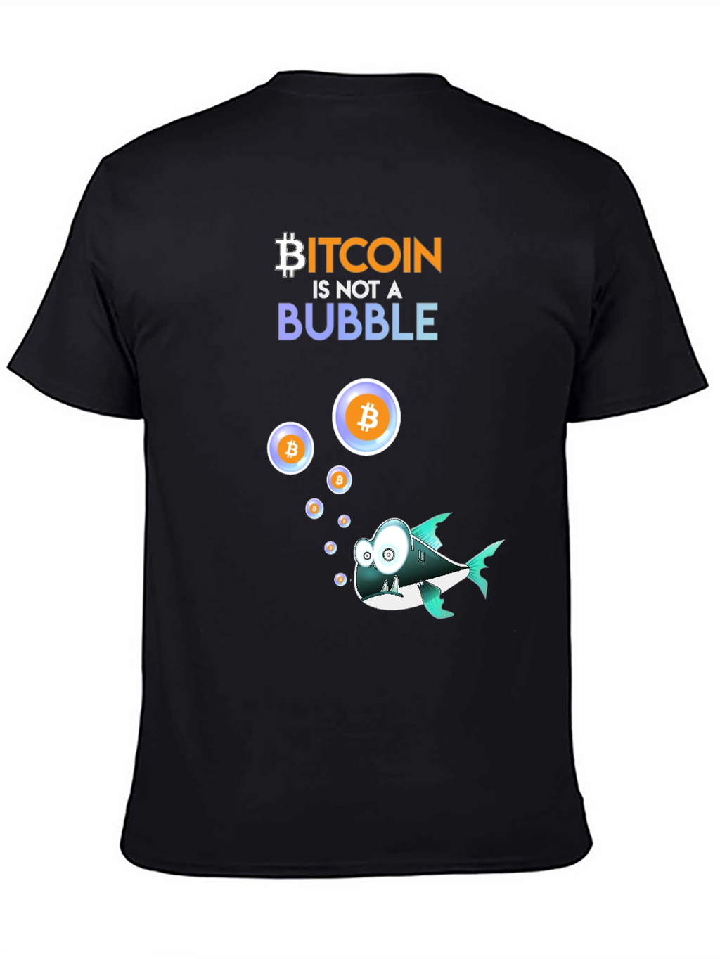 Bitcoin Bubble T-Shirt - Crypto Investor Tee