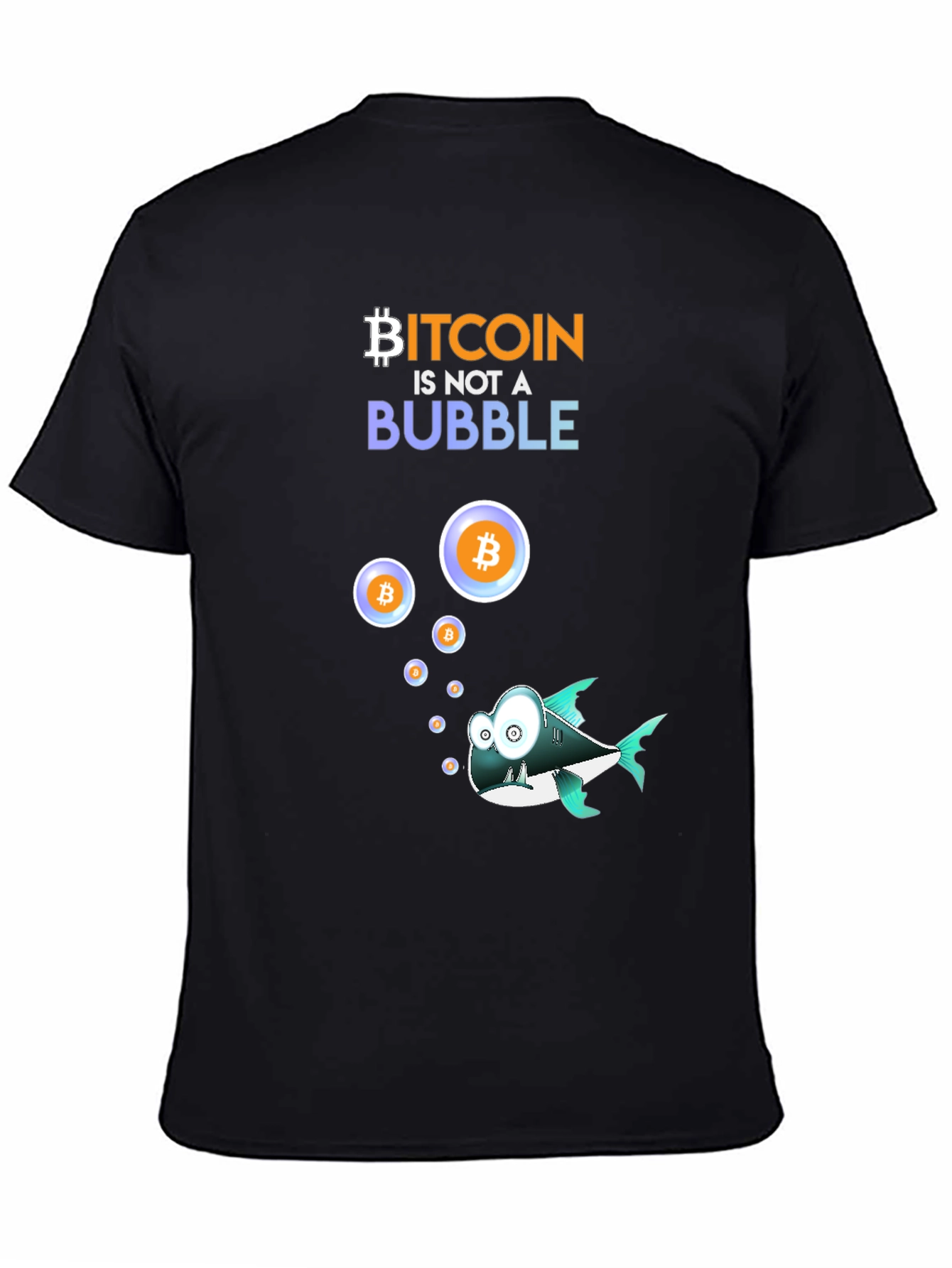Bitcoin Bubble T-Shirt - Crypto Investor Tee
