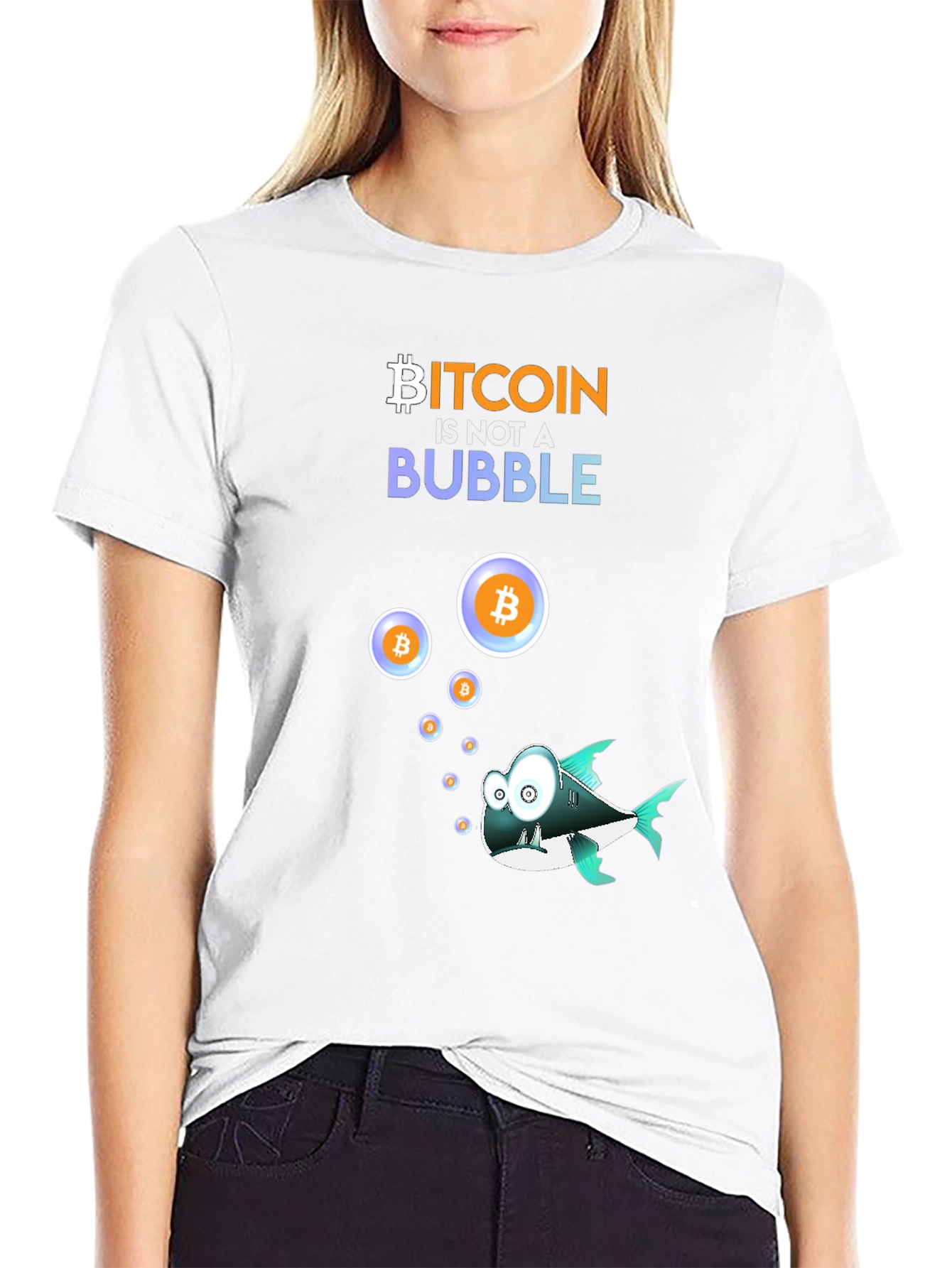 Bitcoin Bubble T-Shirt - Crypto Investor Tee