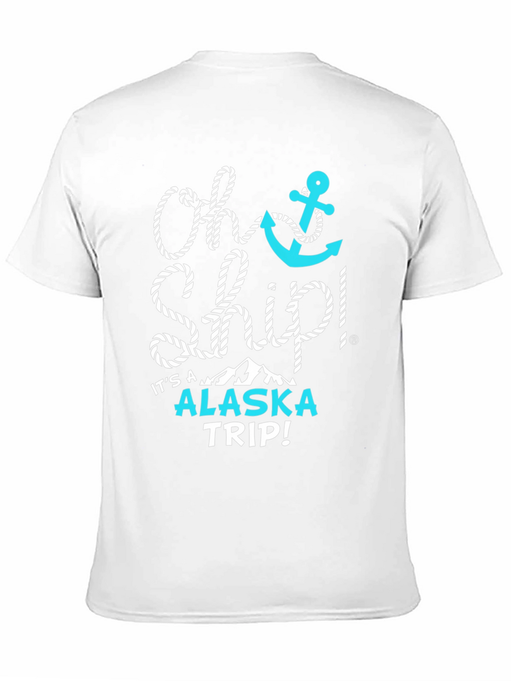 Oh Ship! Alaska Trip Black Graphic Tee