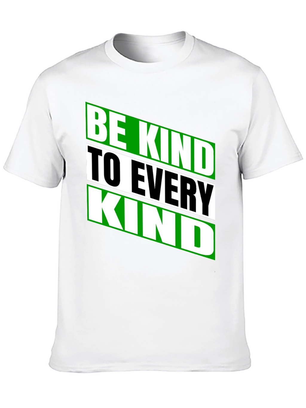 Be Kind to Every Kind Black Graphic Tee