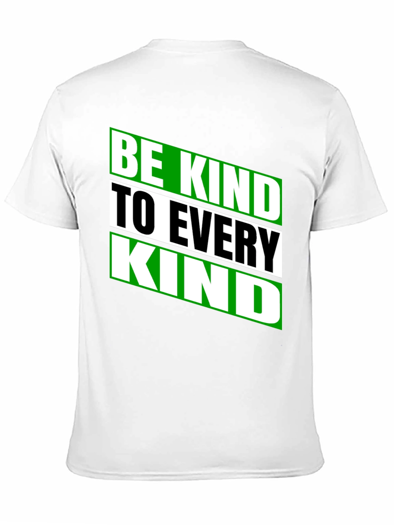 Be Kind to Every Kind Black Graphic Tee