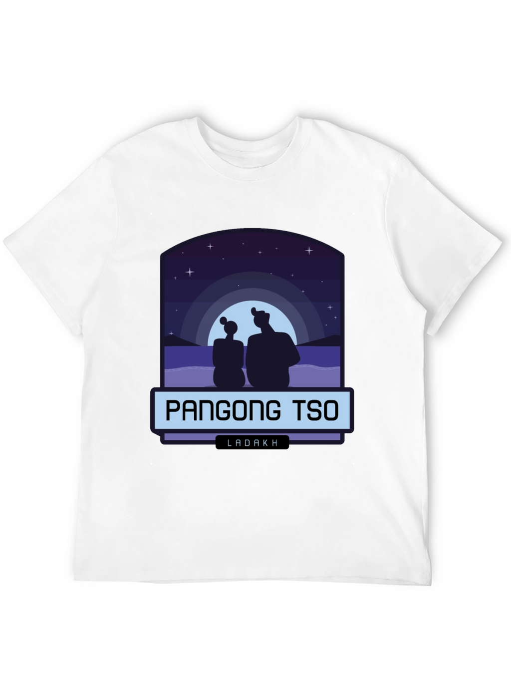 Pangong Tso Ladakh T-Shirt