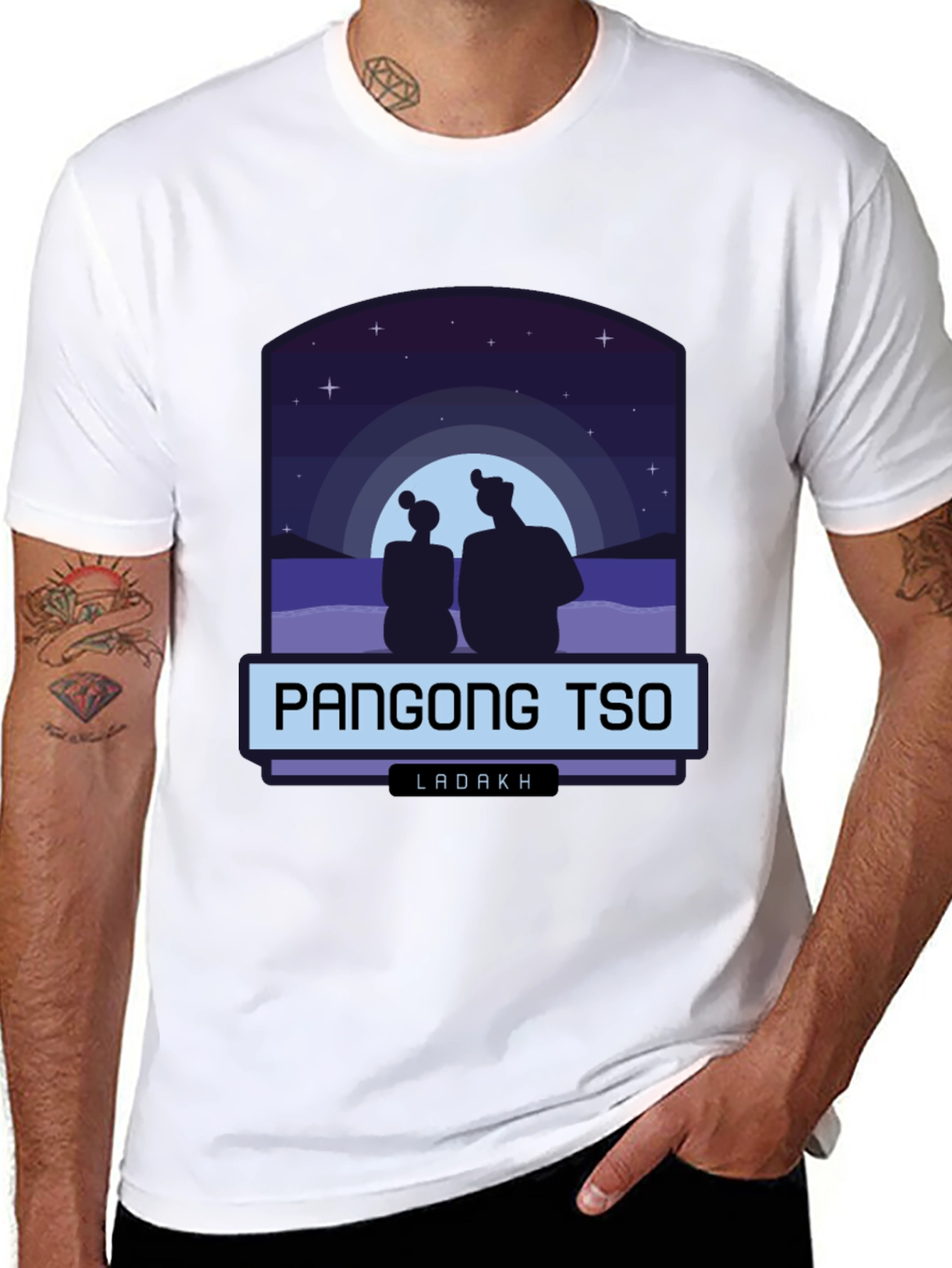 Pangong Tso Ladakh T-Shirt