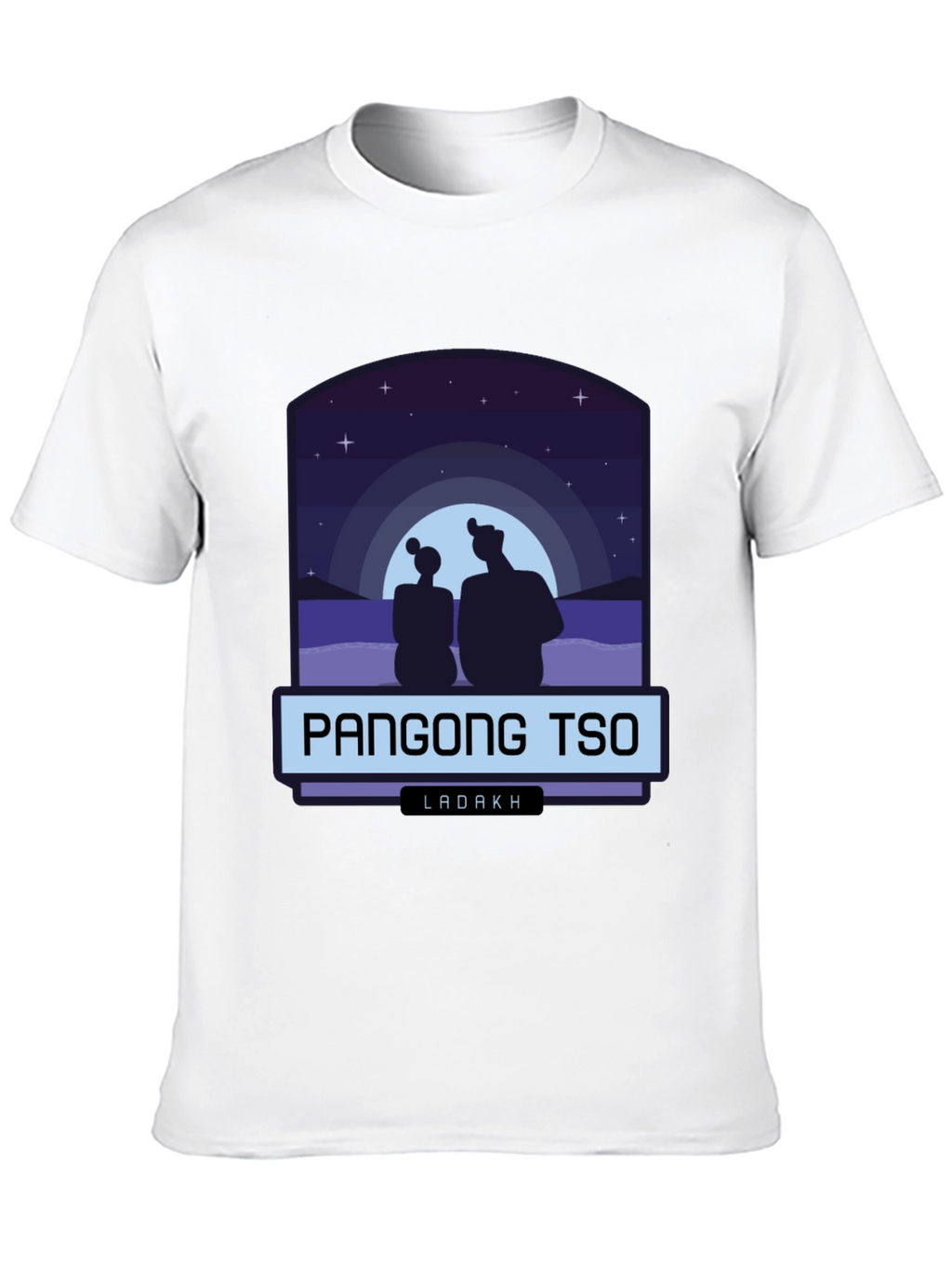 Pangong Tso Ladakh T-Shirt
