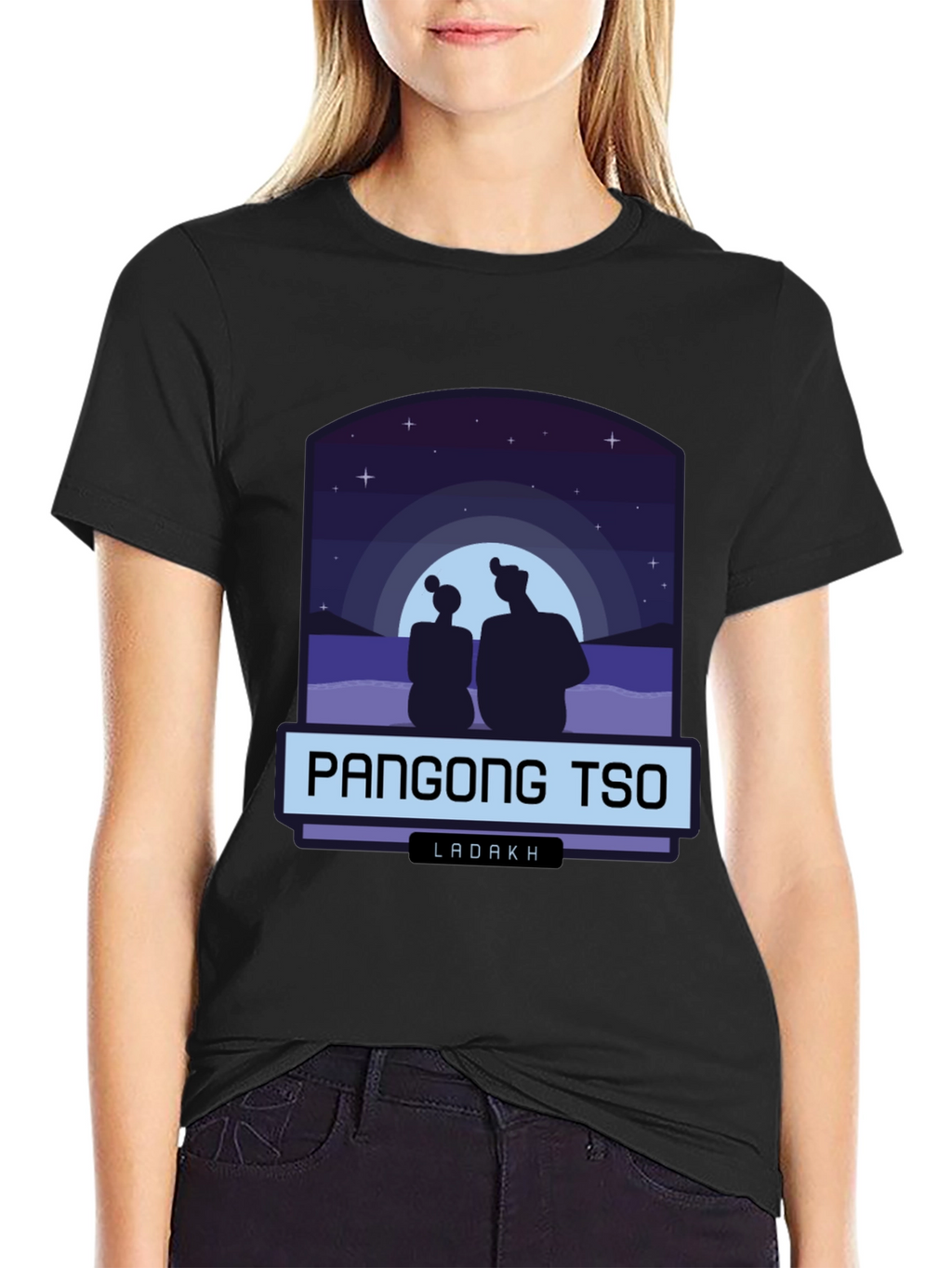 Pangong Tso Ladakh T-Shirt