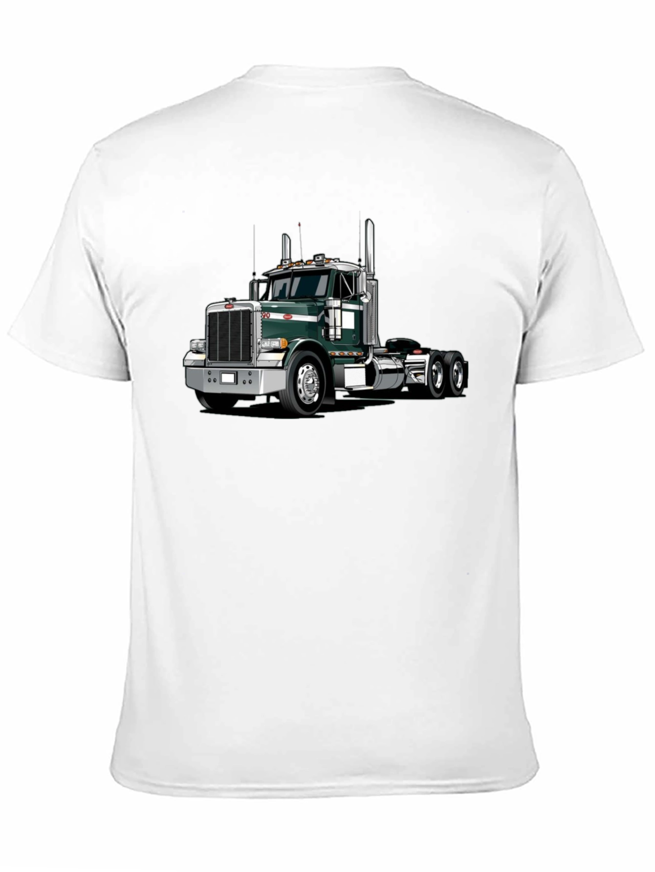 Trucker Style Black T-Shirt