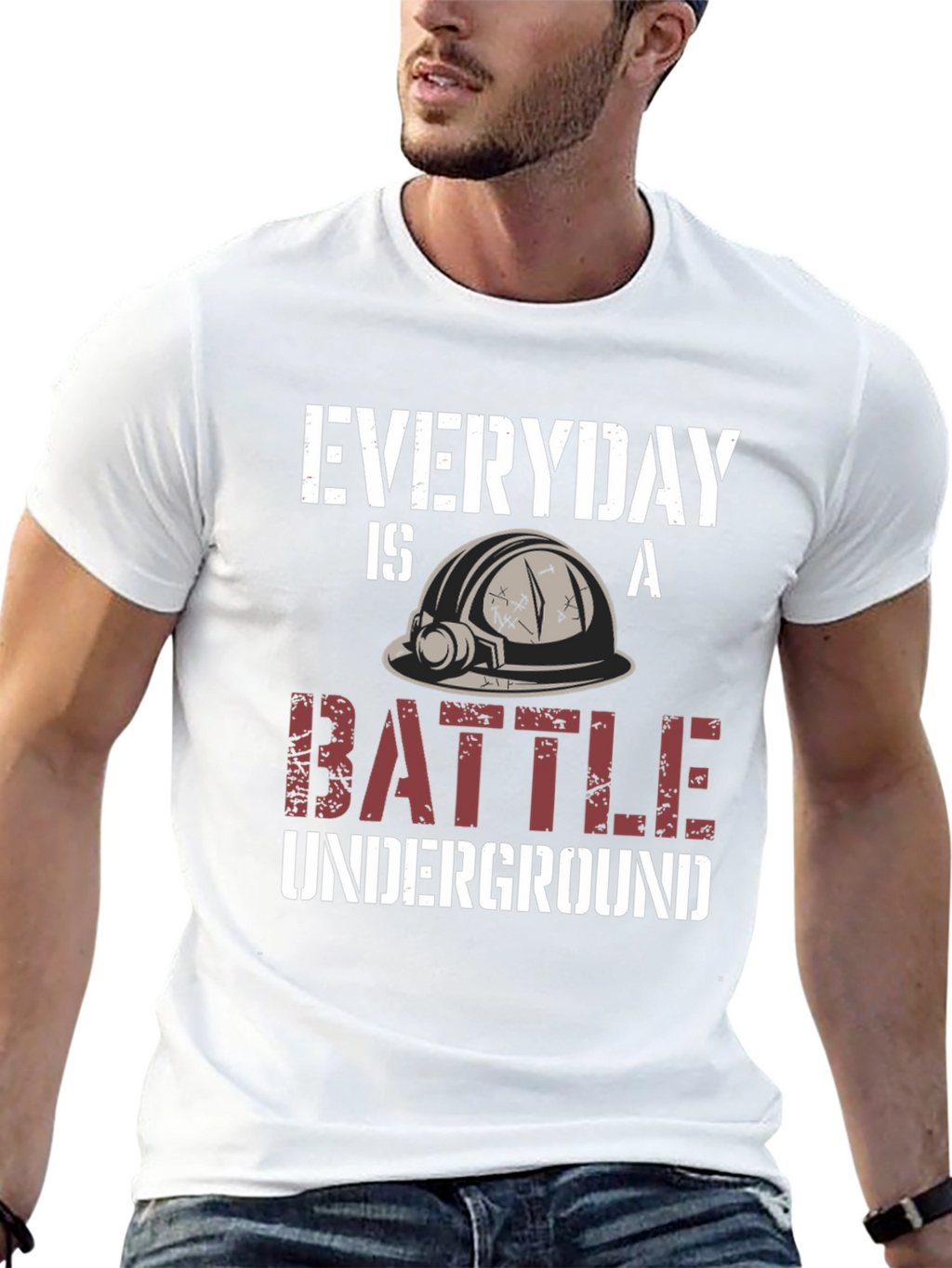 Everyday is a Battle Underground Black T-Shirt