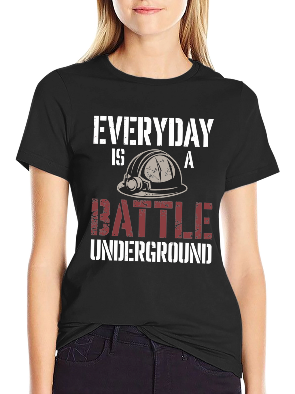 Everyday is a Battle Underground Black T-Shirt