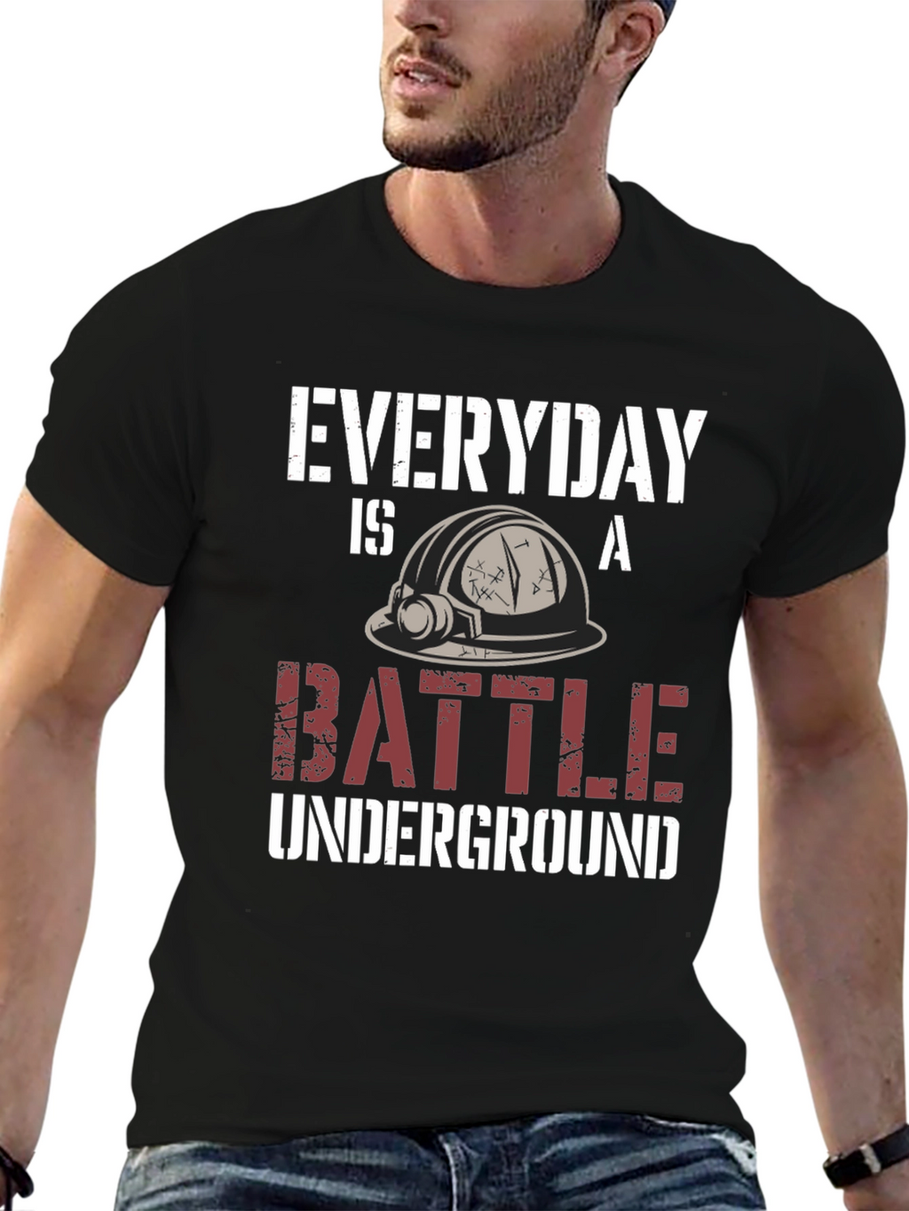 Everyday is a Battle Underground Black T-Shirt