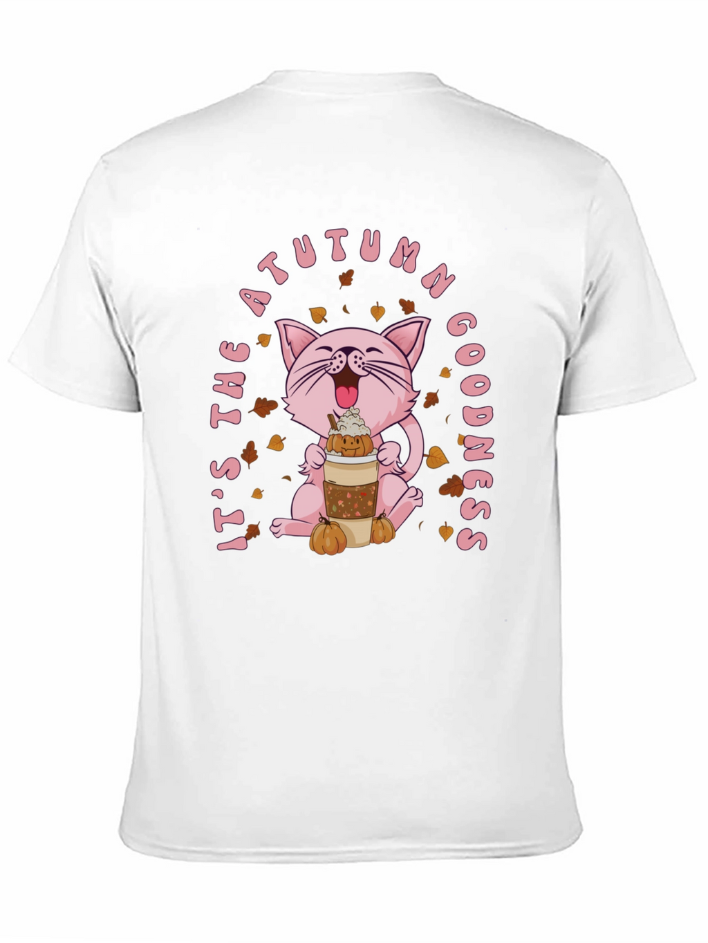 Autumn Goodness Cat T-Shirt